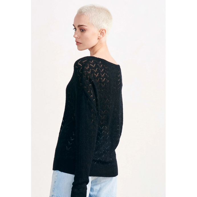 Lace Vee sweater - MARKET