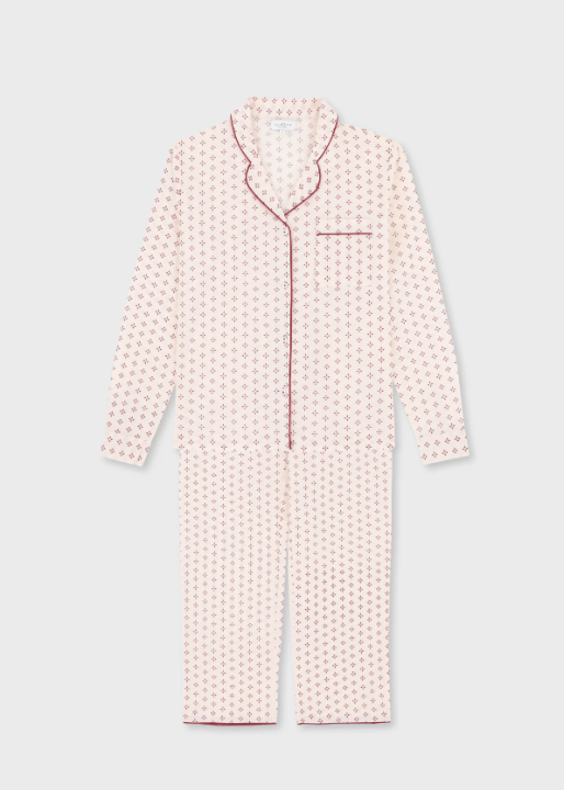 PJ Set in Chloe rouge