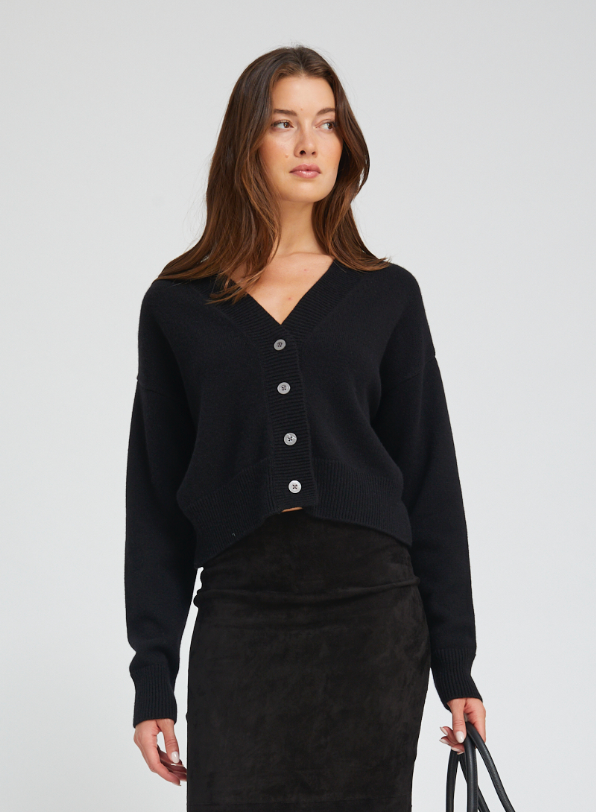 MIA CARDIGAN black | SPRWMN | MARKET 