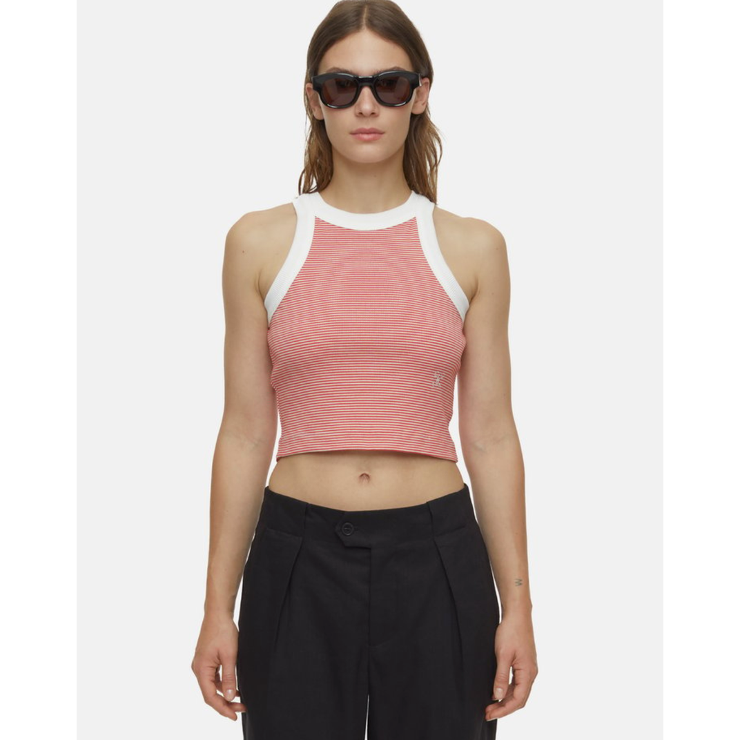 Cropped Racer Top