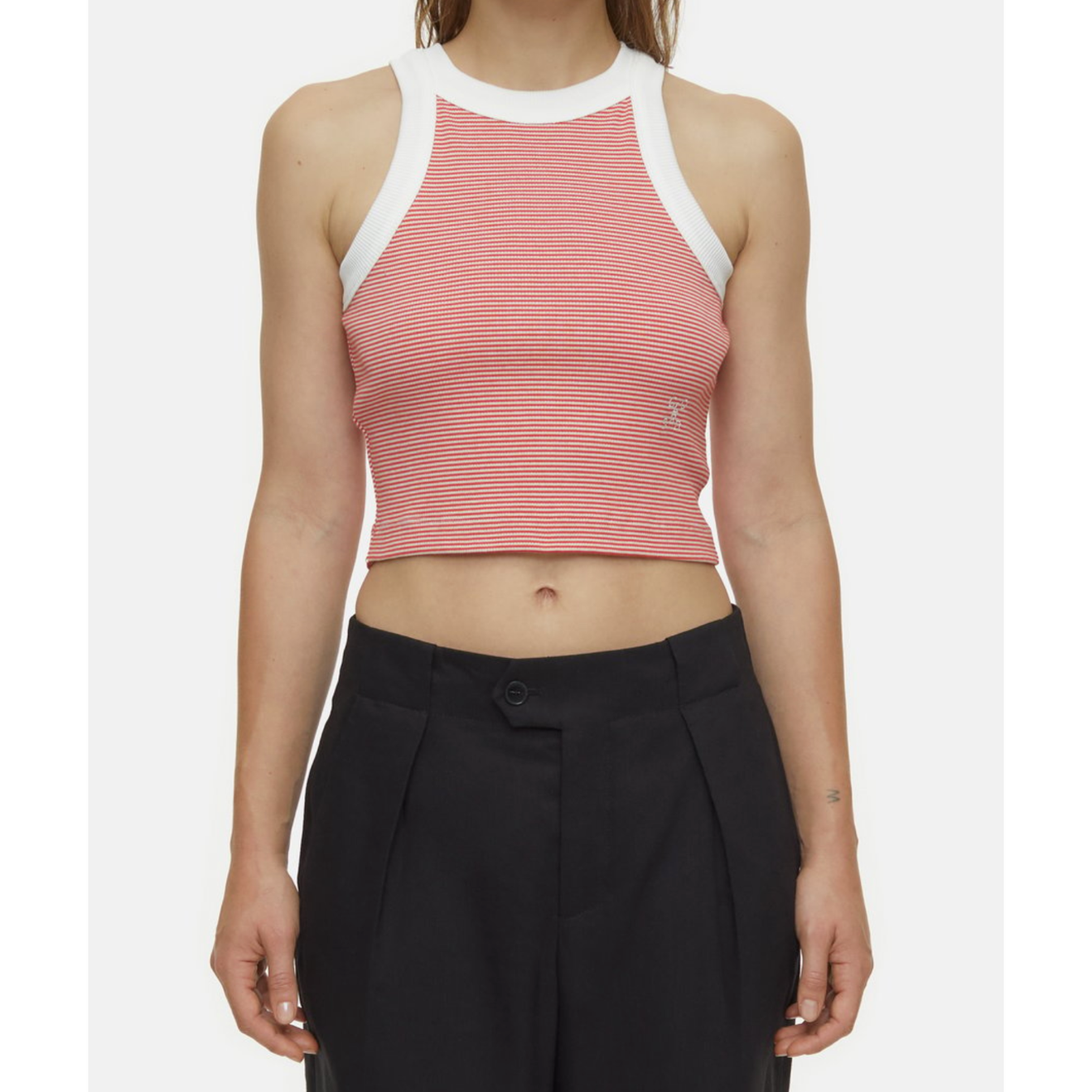 Cropped Racer Top