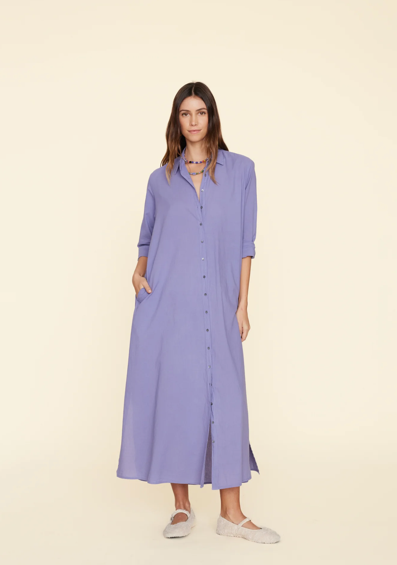 Boden Dress Purple Storm