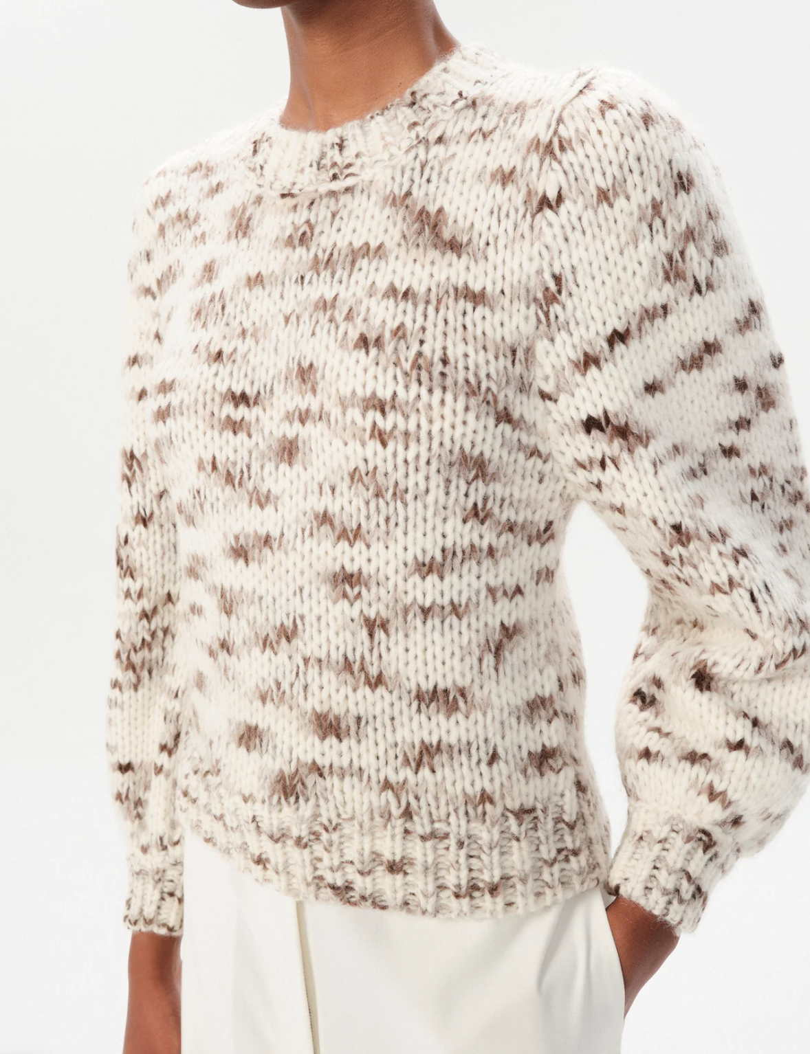 Charlone Bora Pullover white