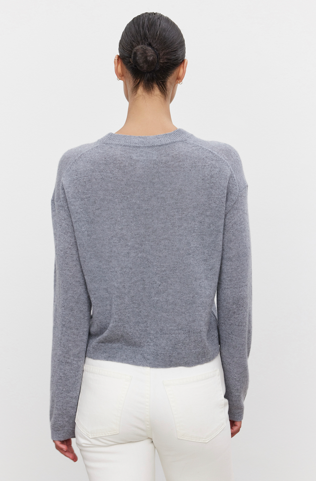 Brooklyn cashmere sweater grey