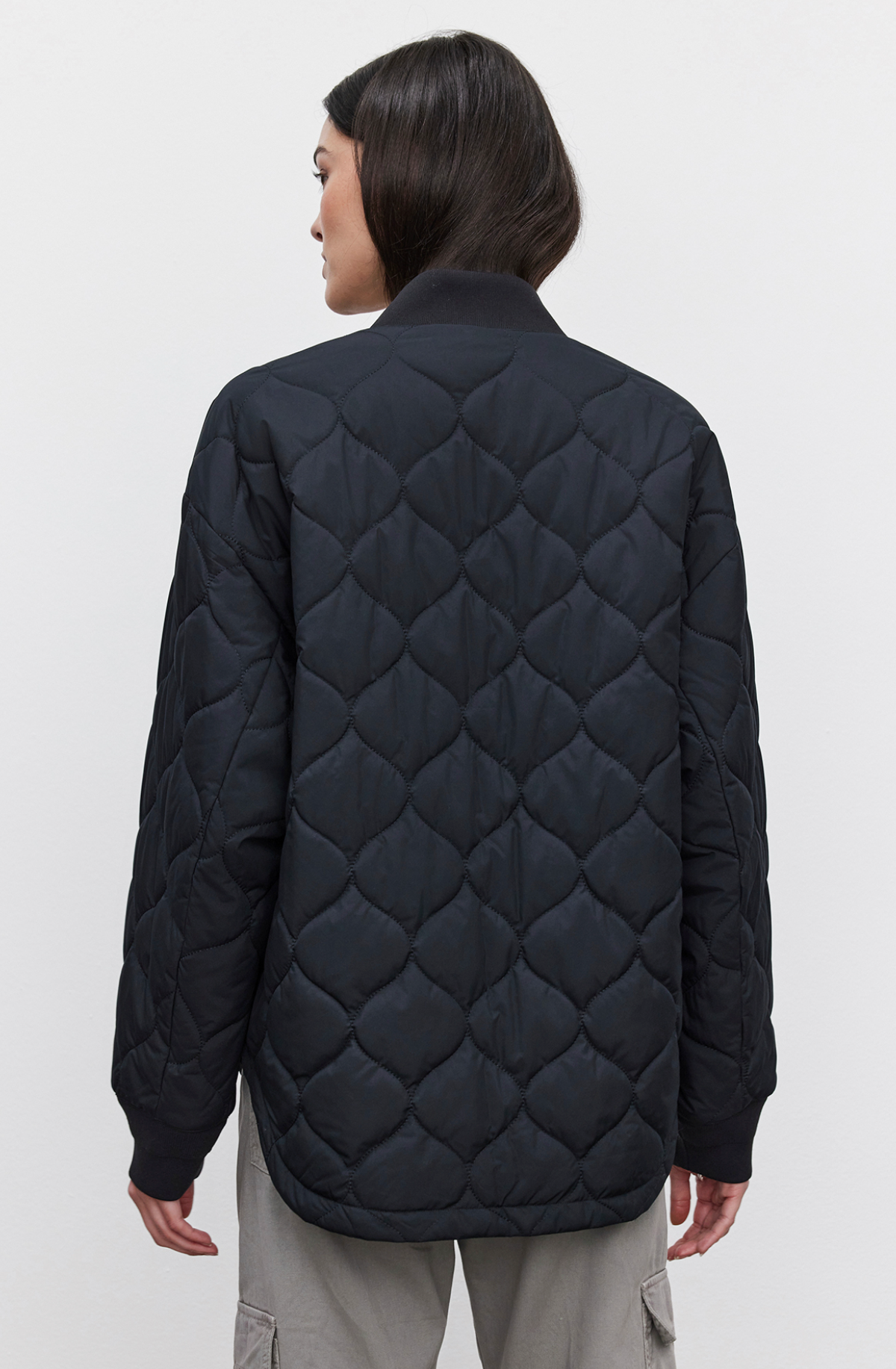 Carie Quilted Jkt black