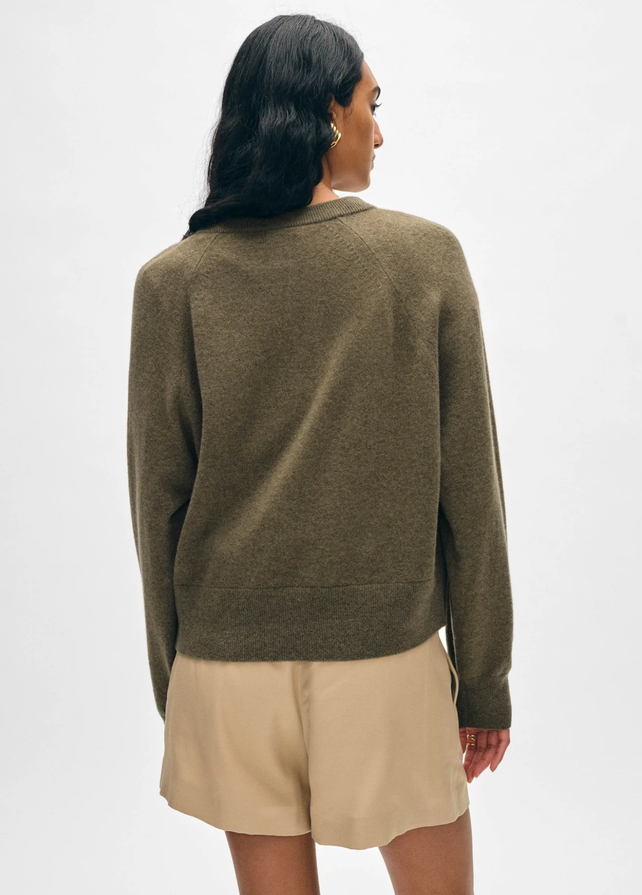 Essential sweatshirt loden