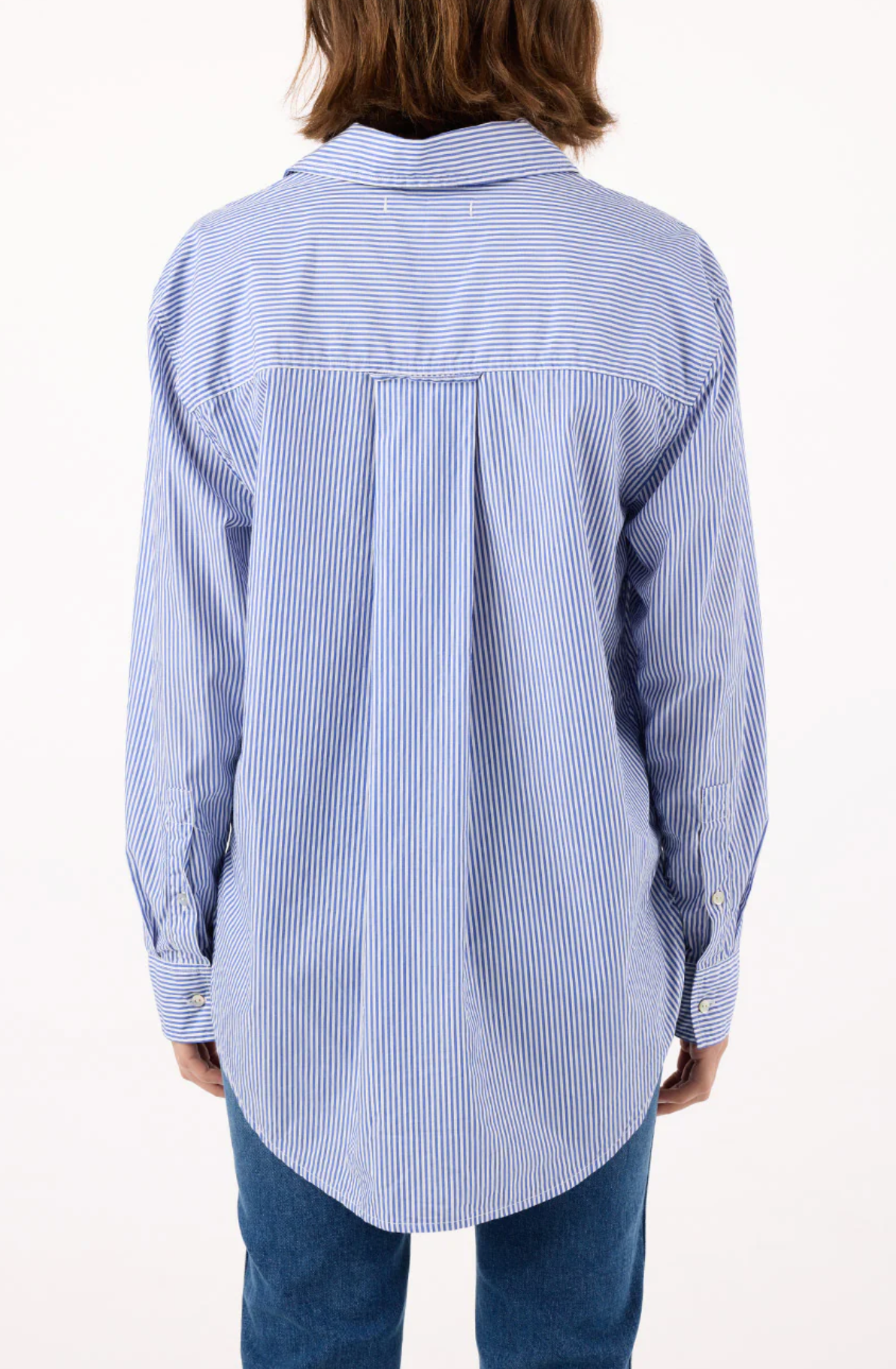 Oversize Ruth in blue stripe