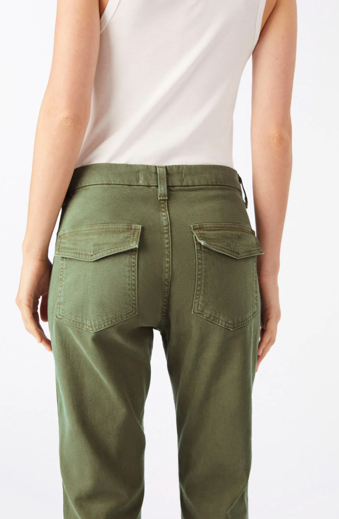 Army trouser in tea leaf