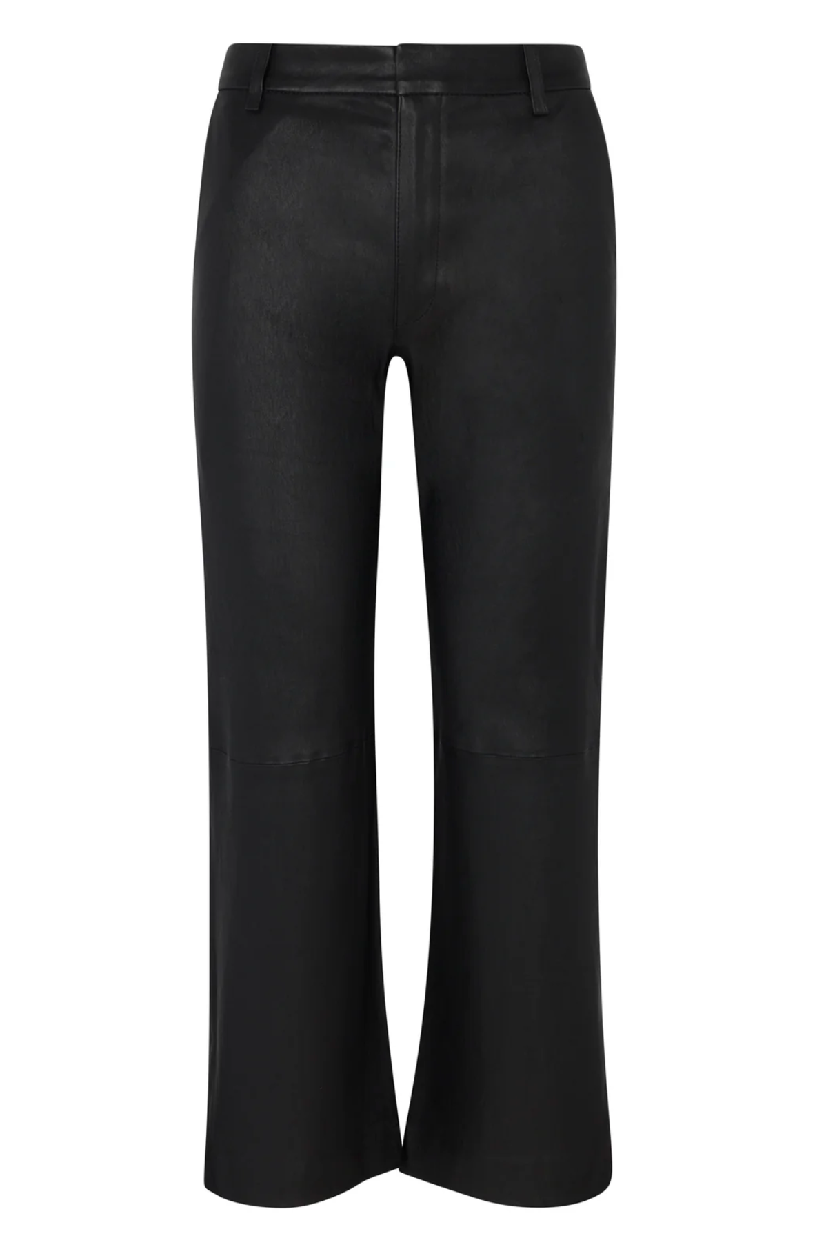 Leather trouser black