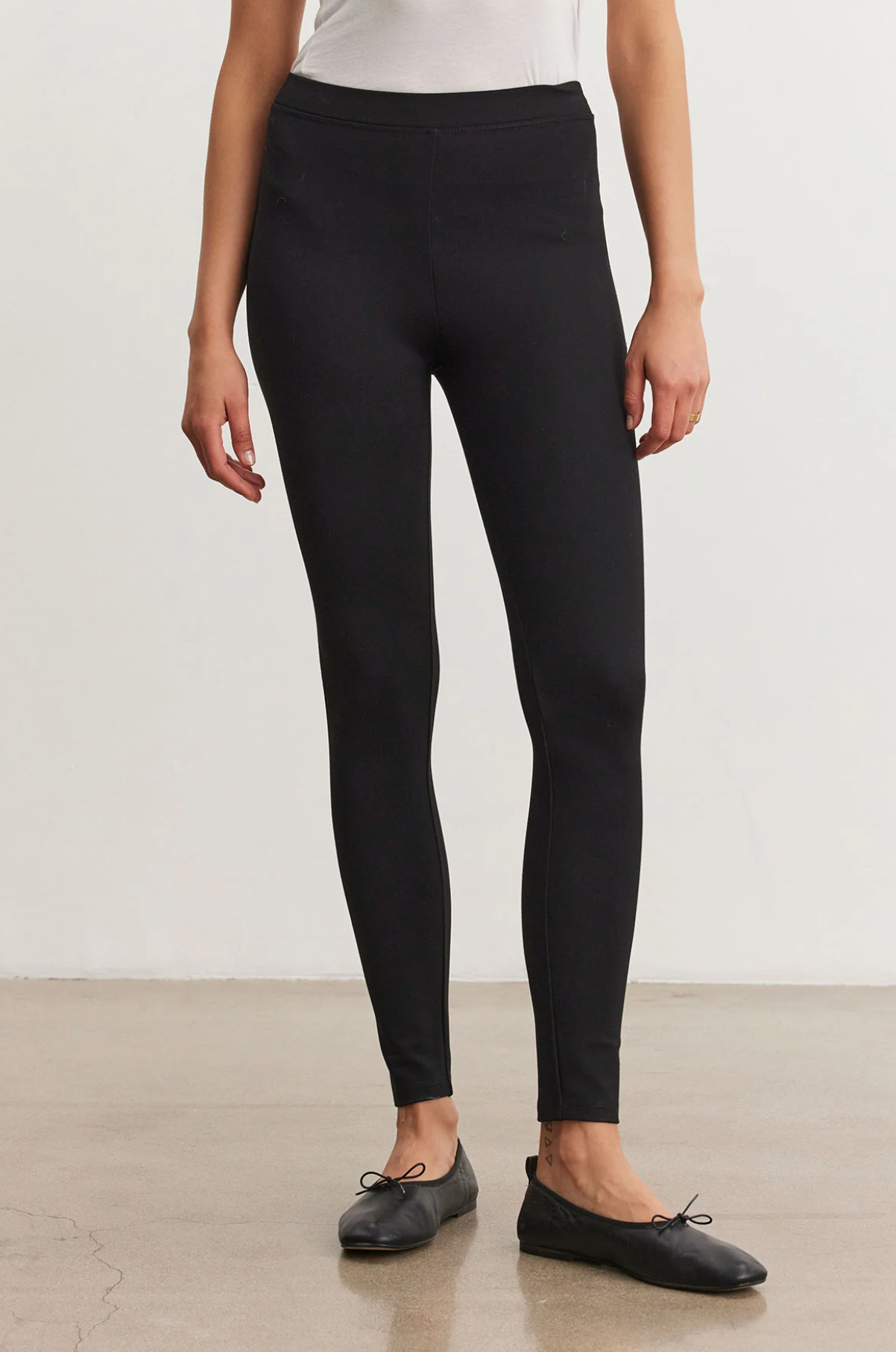 Jillette ponte legging black