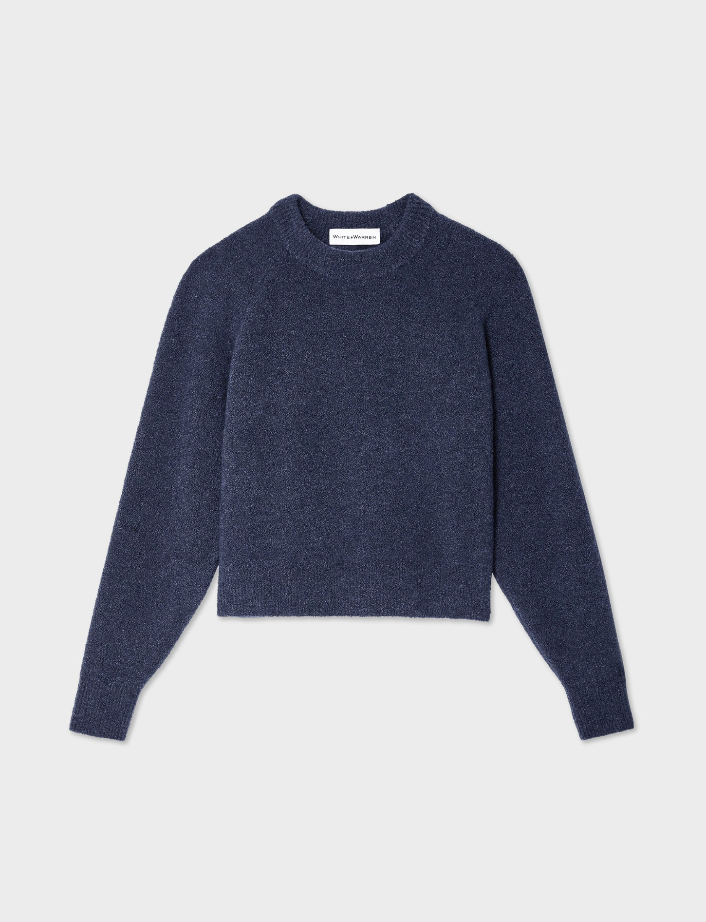 Boucle sweatshirt navy