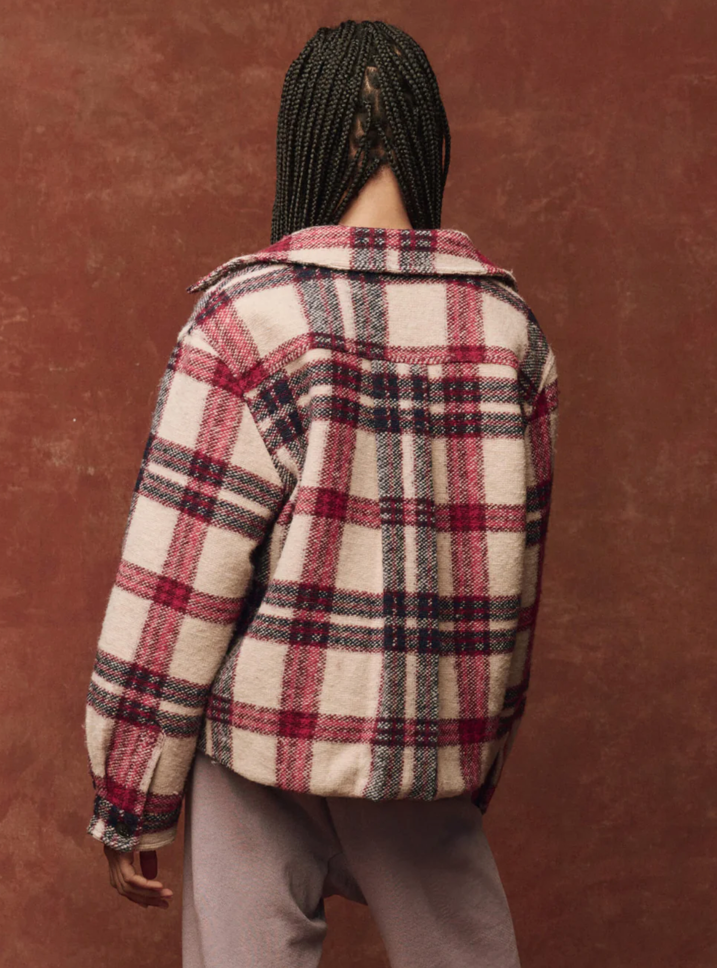 The Smith Jacket in Larkspur plaid