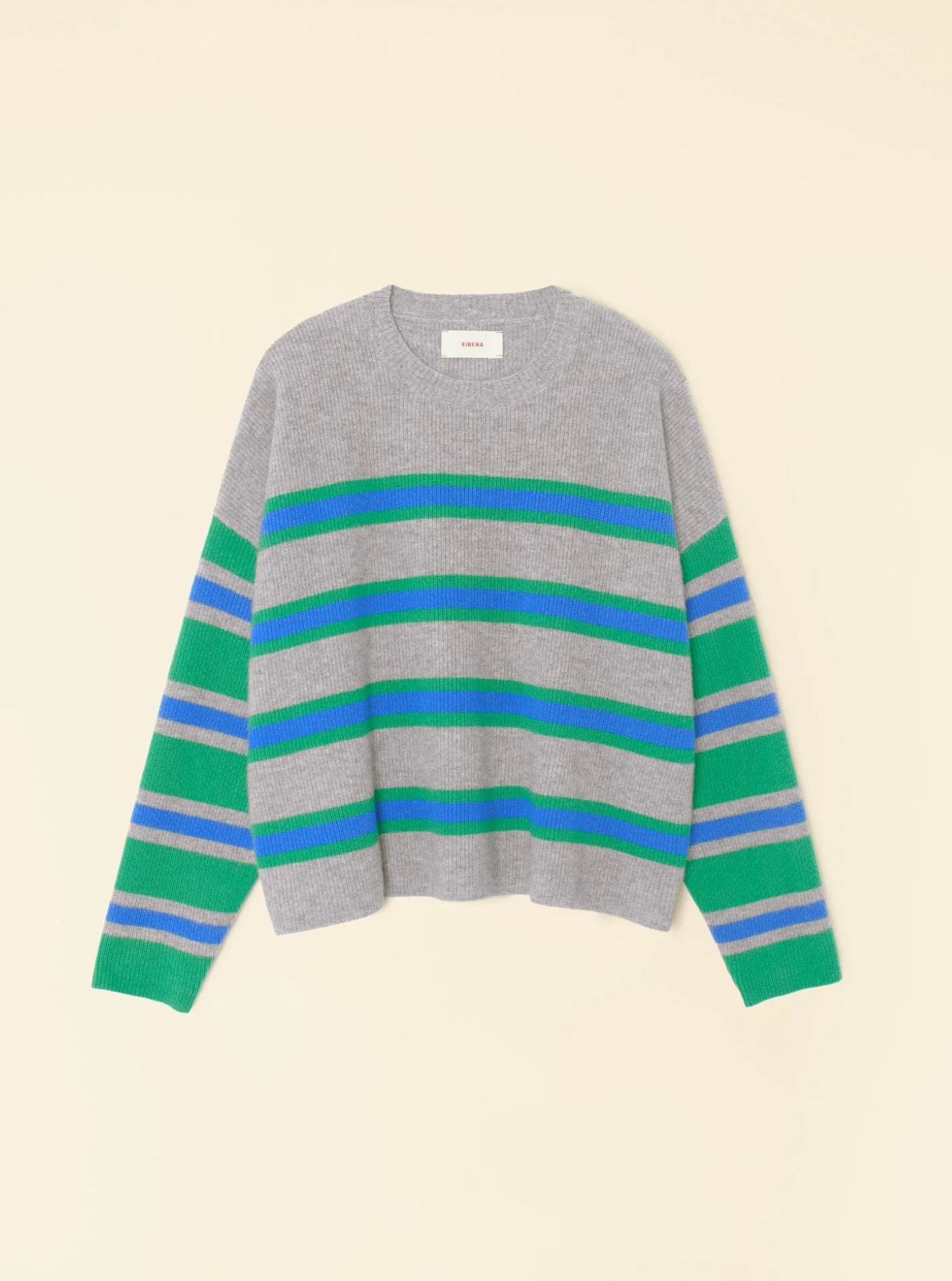 Lela Sweater grey green blue