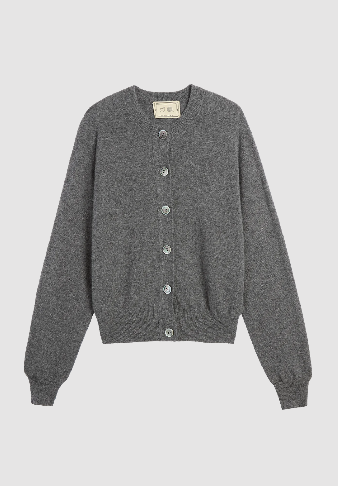 Gwen Cashmere sweater dk. grey | Demy Lee | MARKET 