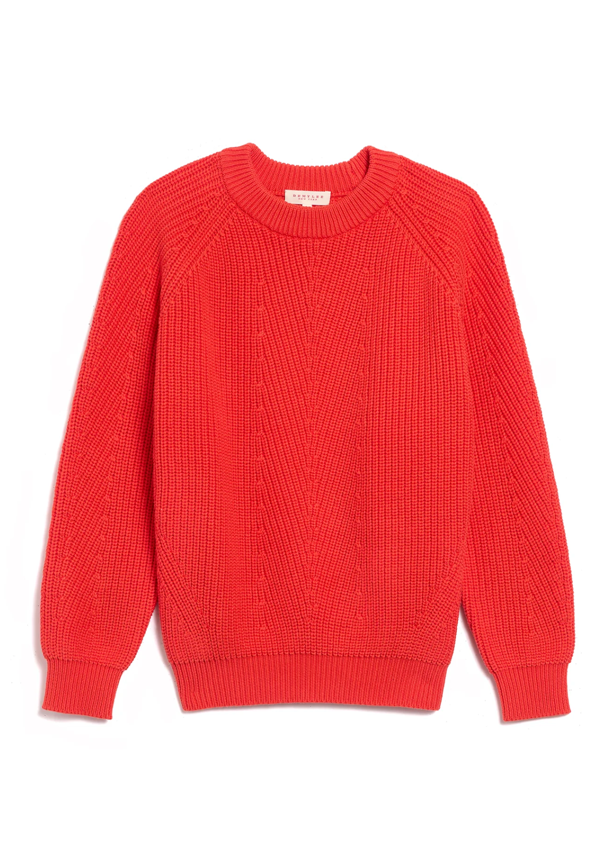 Chelsea Sweater vermillion red | Demy Lee | MARKET 