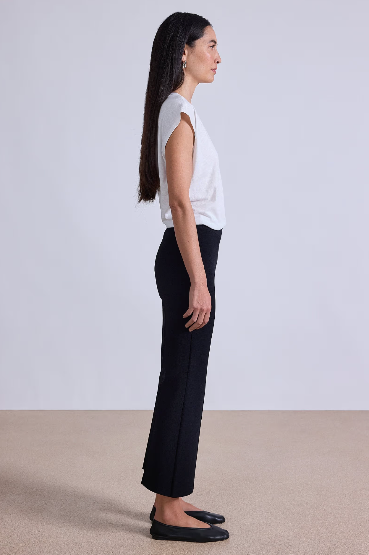 Rene pullon pant black. apiece apart. MARKET 