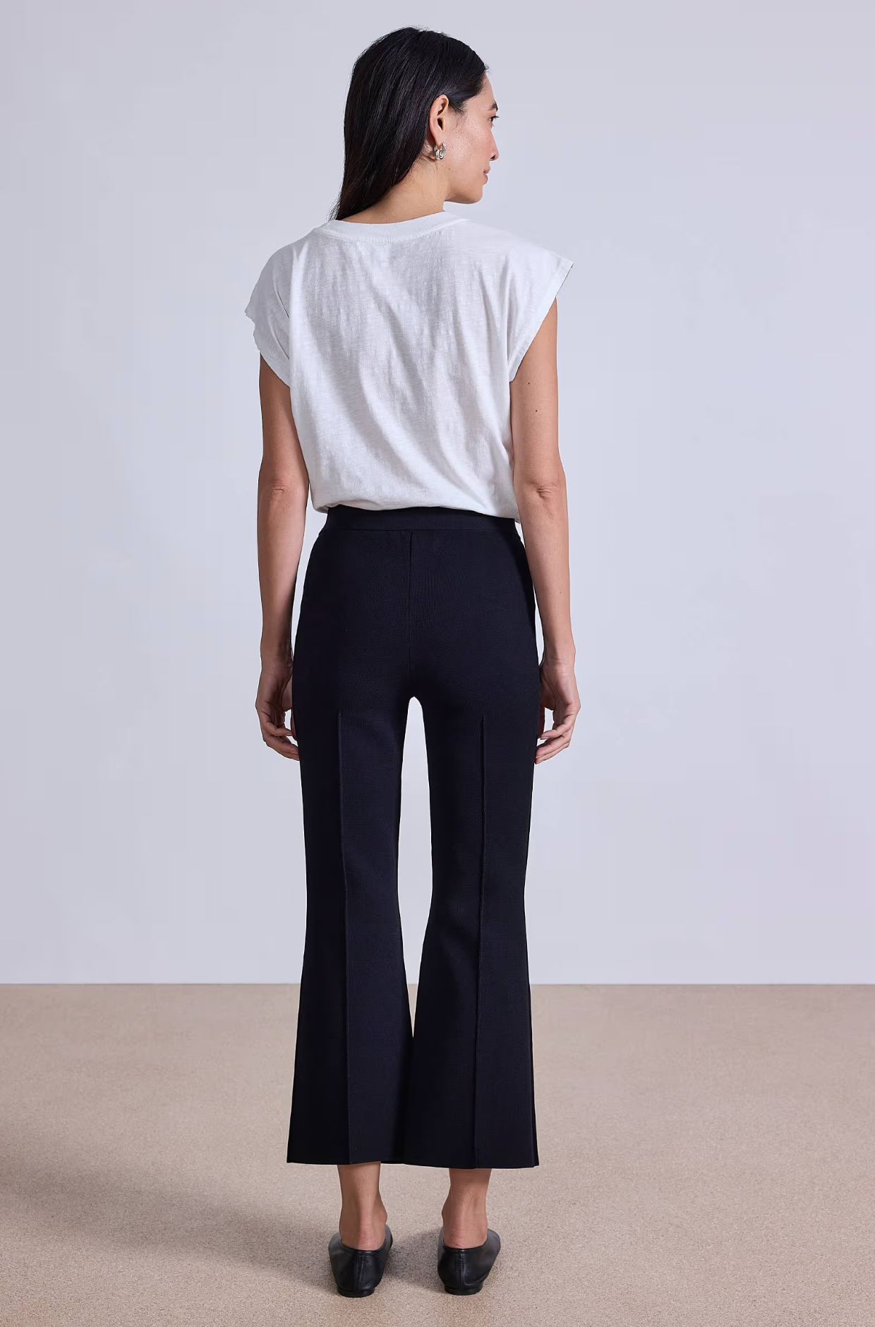 Rene pullon pant black. apiece apart. MARKET 