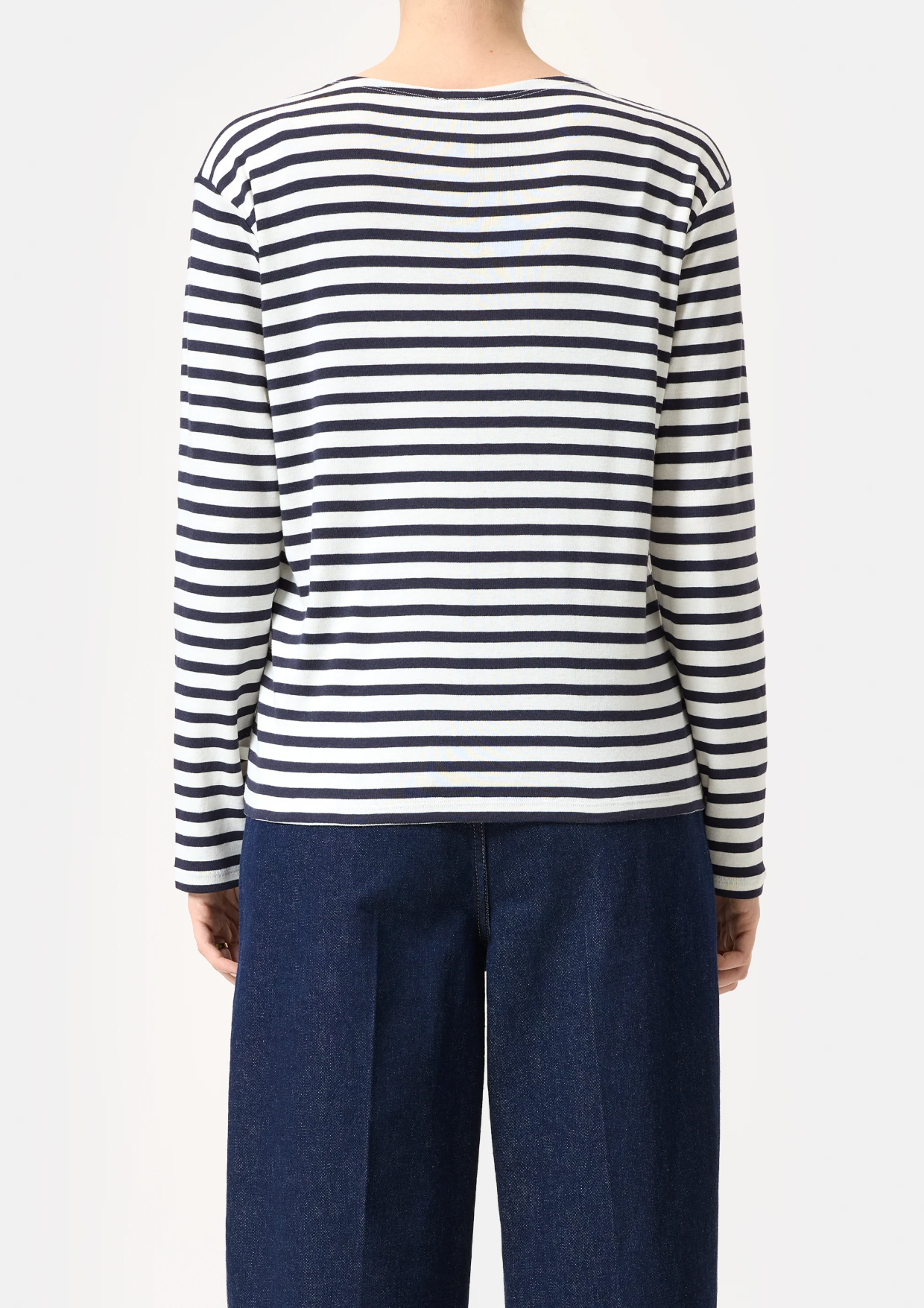 L/S striped tee navy/white | Closed | MARKET