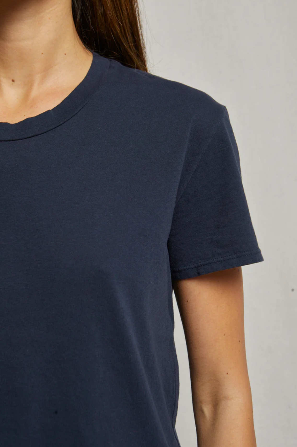 Harley Tee navy | Perfect white tee | MARKET