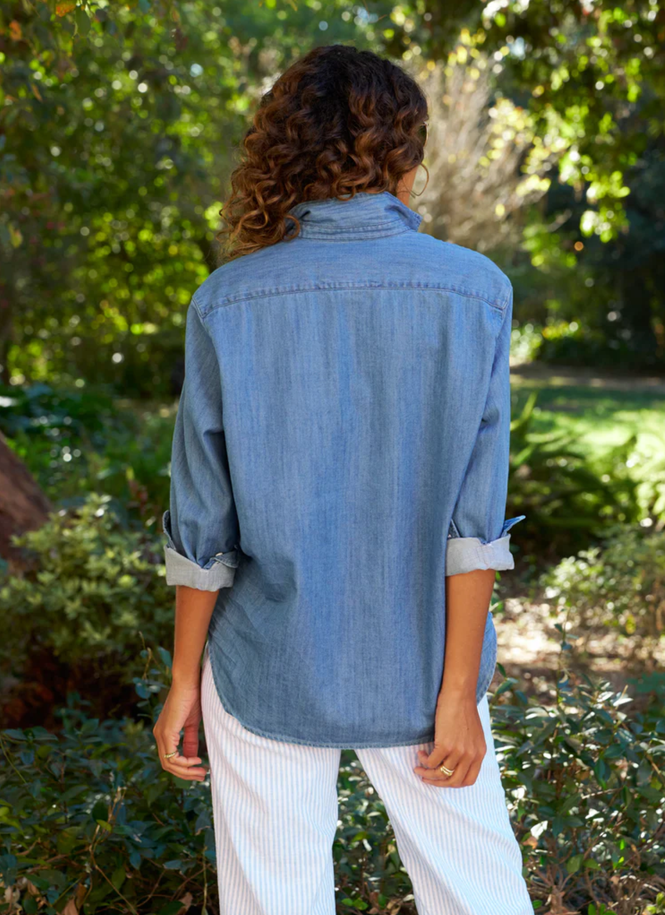 Eileen famous denim stonewashed denim |  Frank & Eileen | MARKET