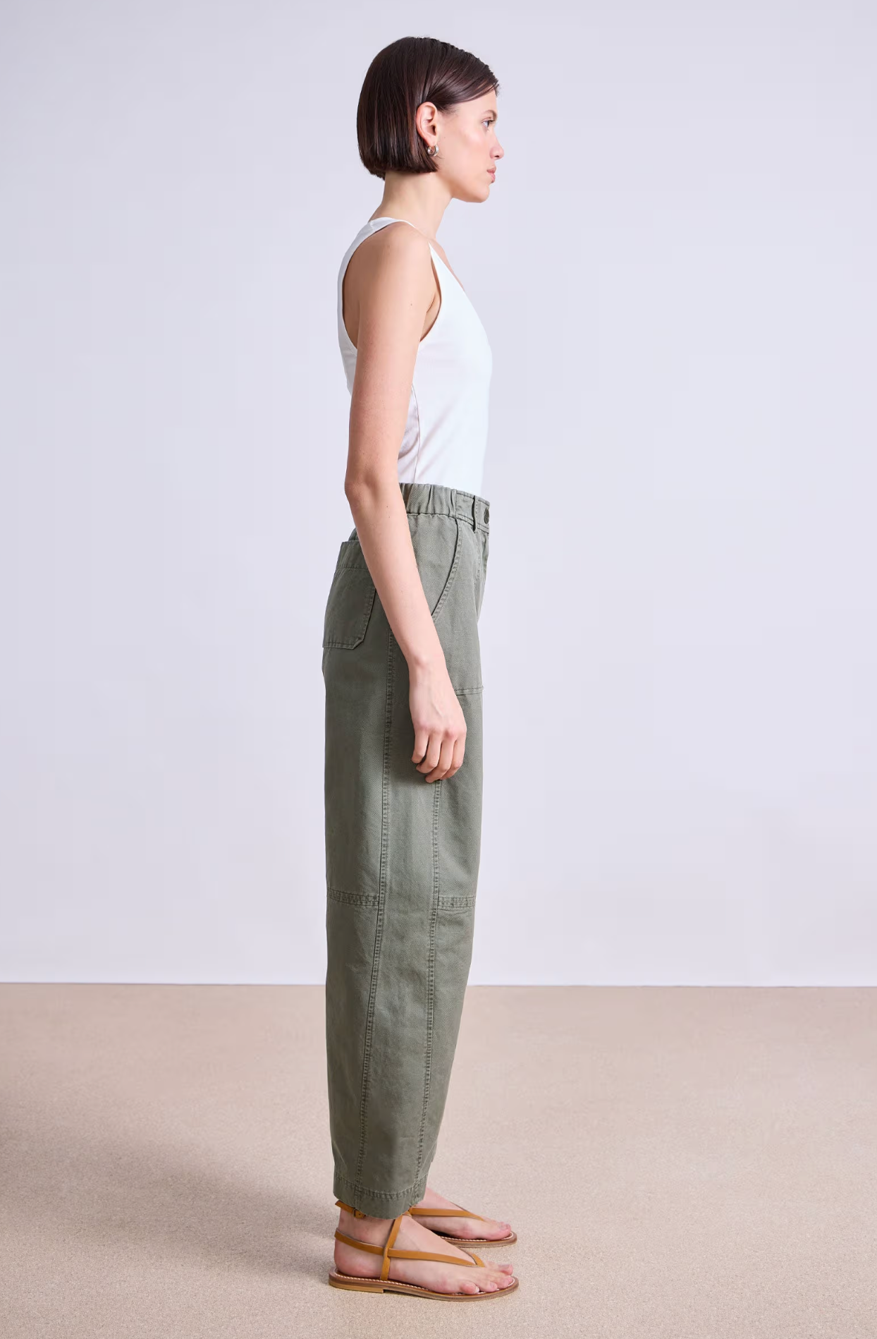Marina Chill Pant Thyme | Apiece Apart | MARKET