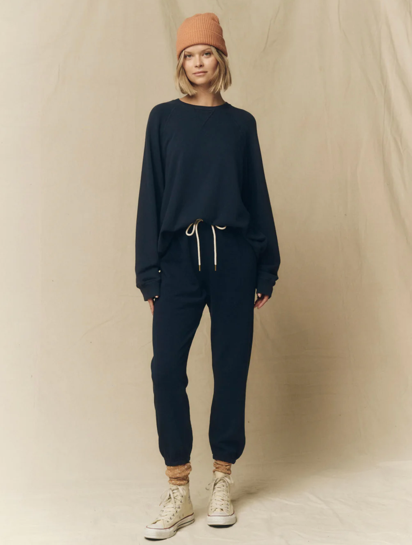 Slouch Sweatshirt true navy | The Great | MARKET 