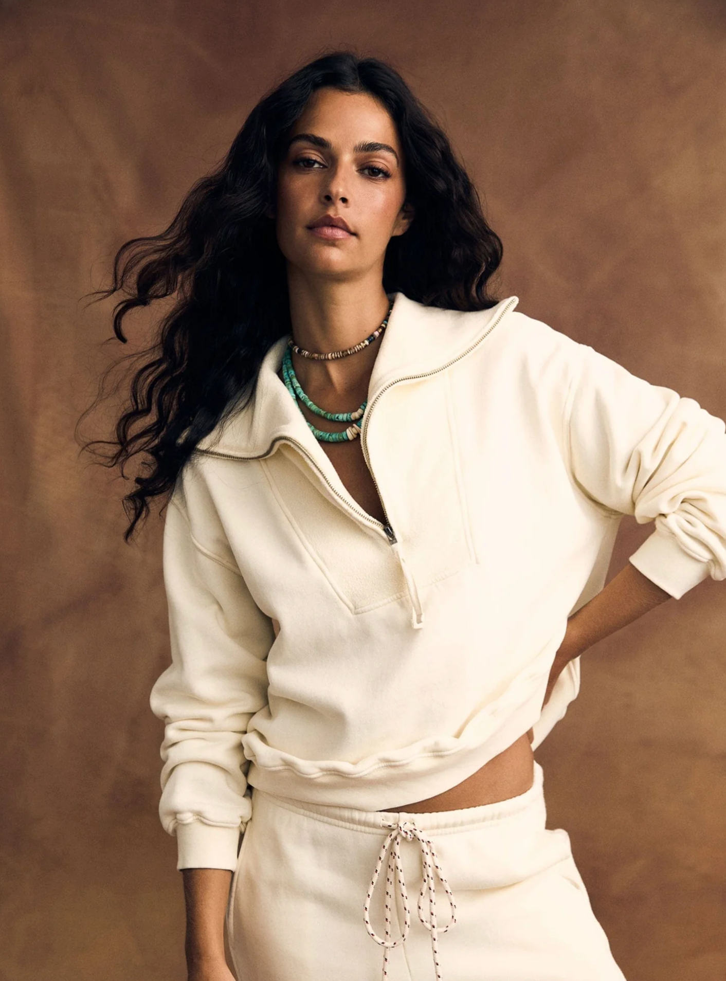 Kat Sweatshirt cloud colorway | Xirena MARKET 