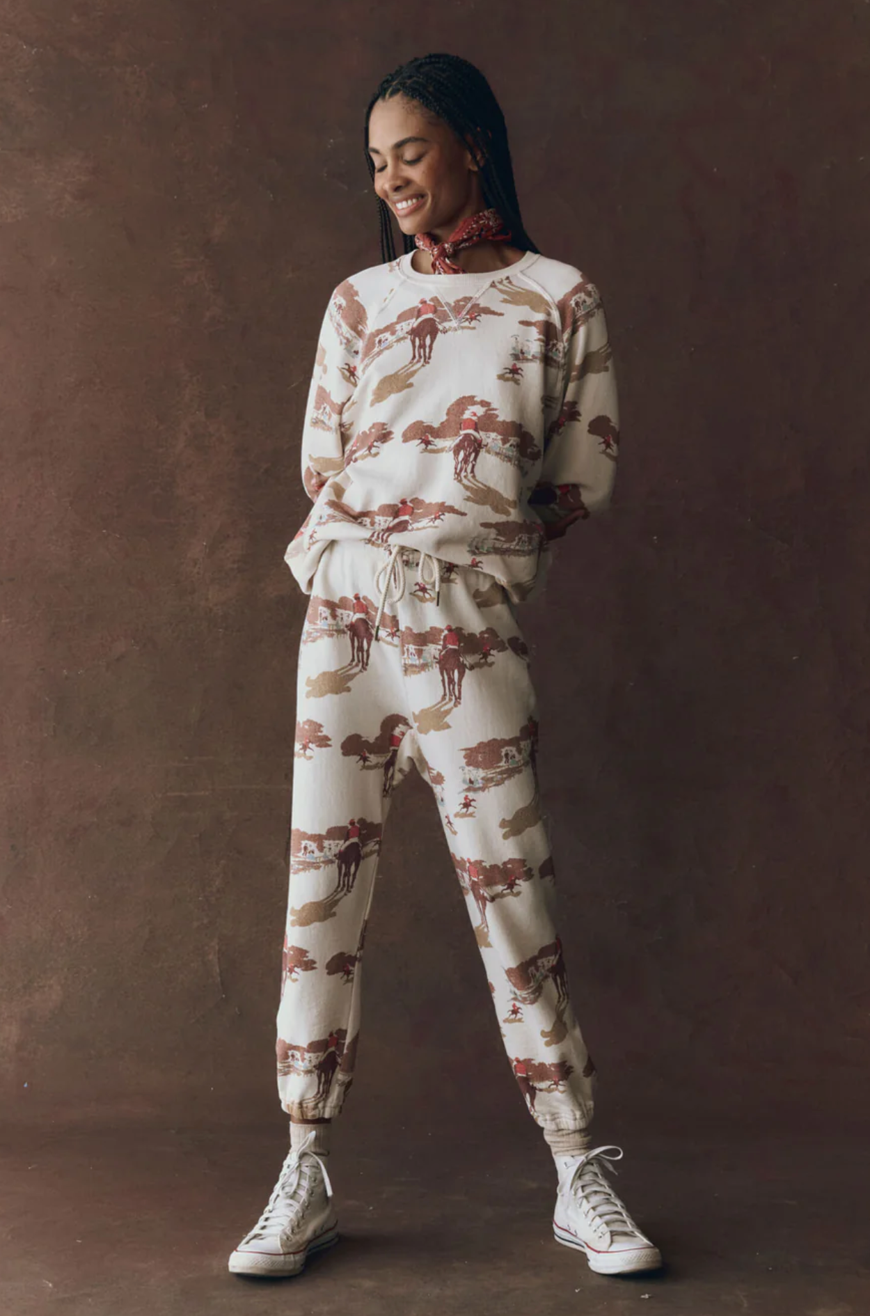 Riding horses slouch sweatshirt | The Great | MARKET