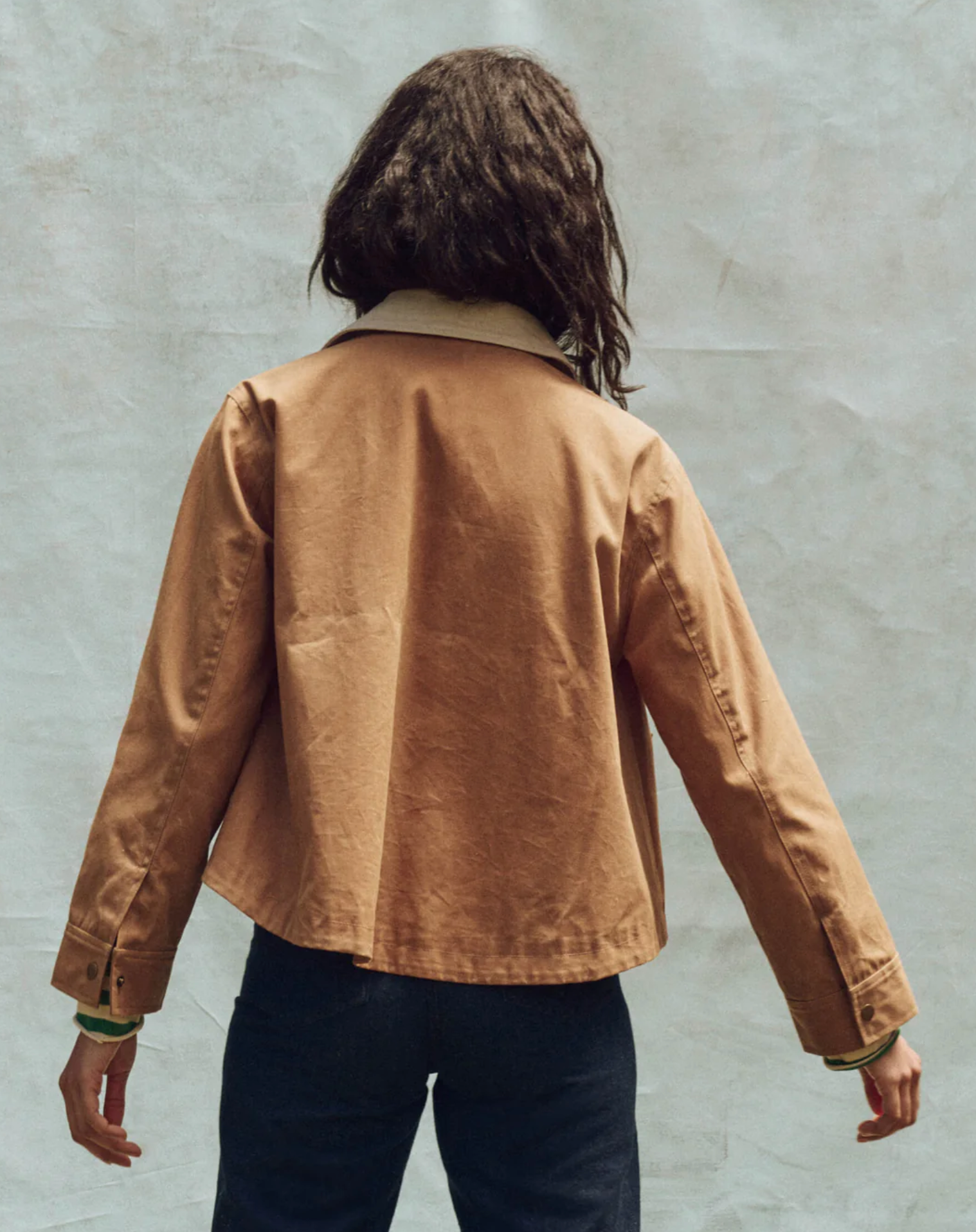 Wax Swing Jacket Camel | The Great | MARKET 