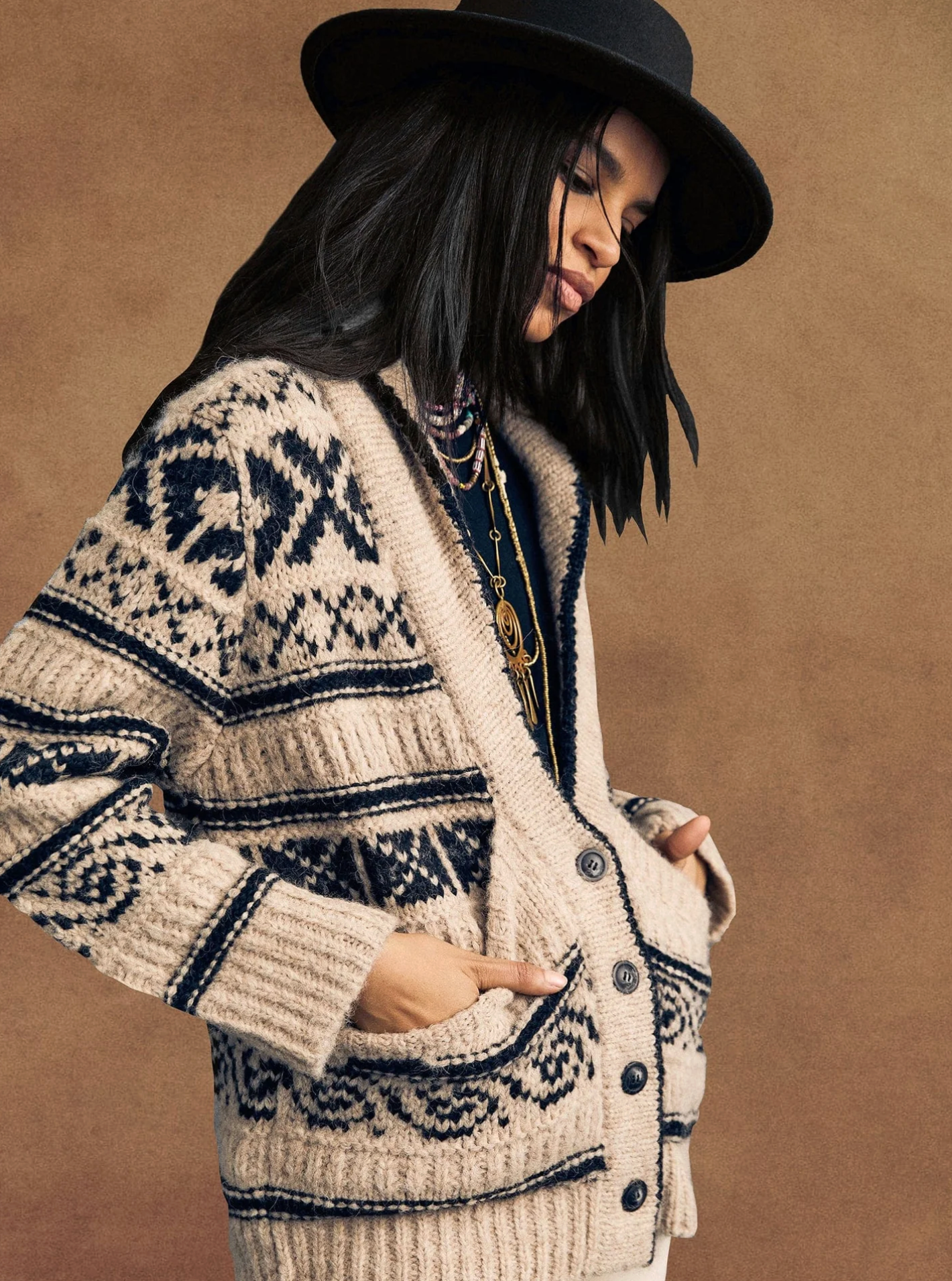 Vail cardi in oatmeal | Xirena | MARKET