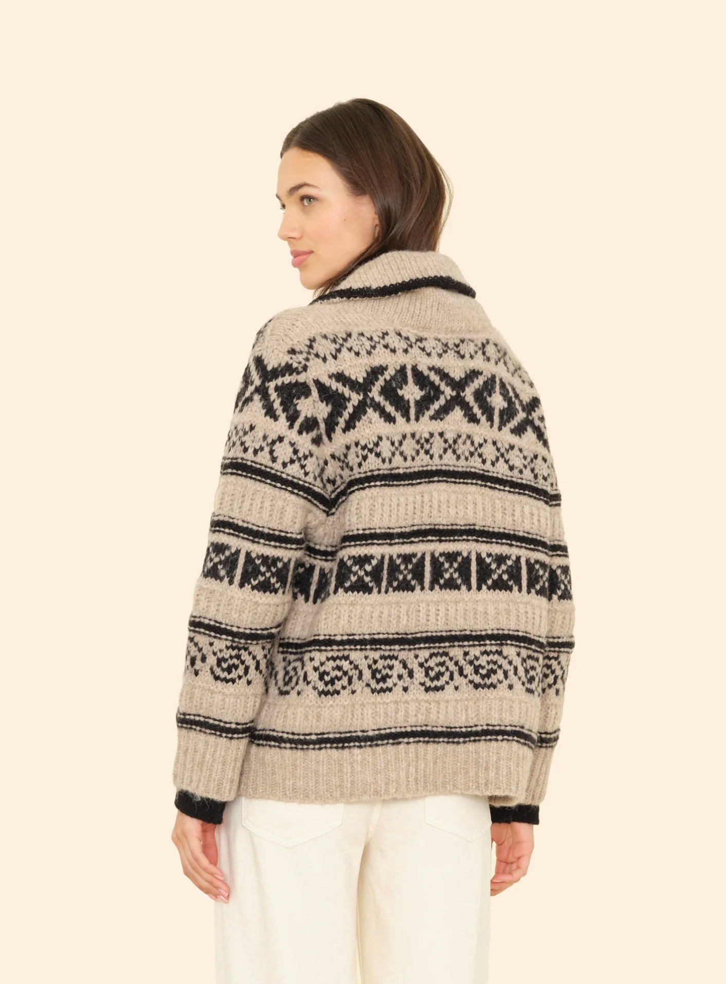 Vail cardi in oatmeal | Xirena | MARKET