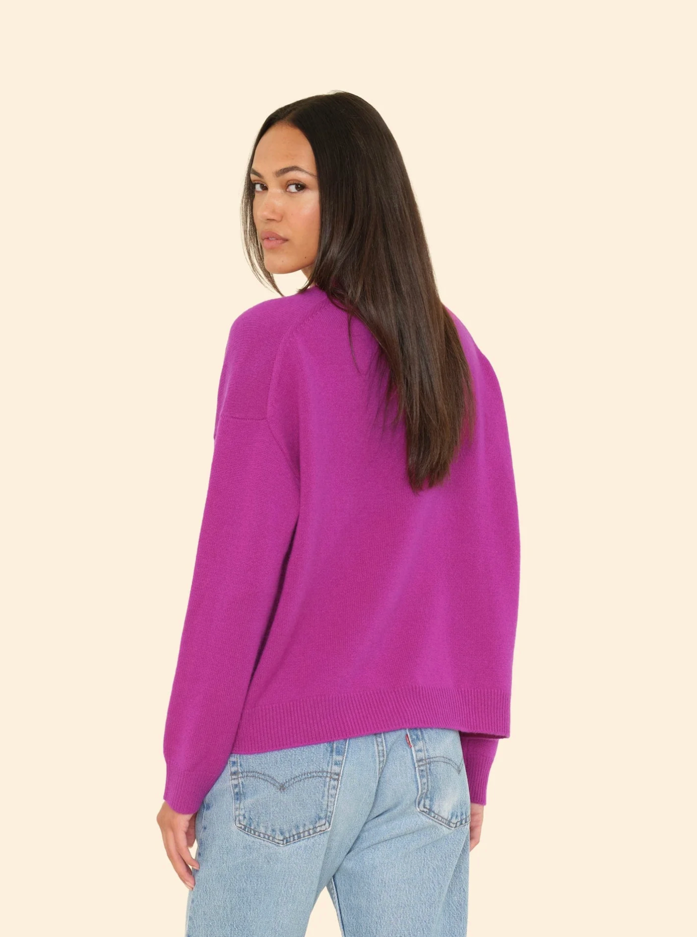 Jodie sweater in electric violet | Xirena | MARKET