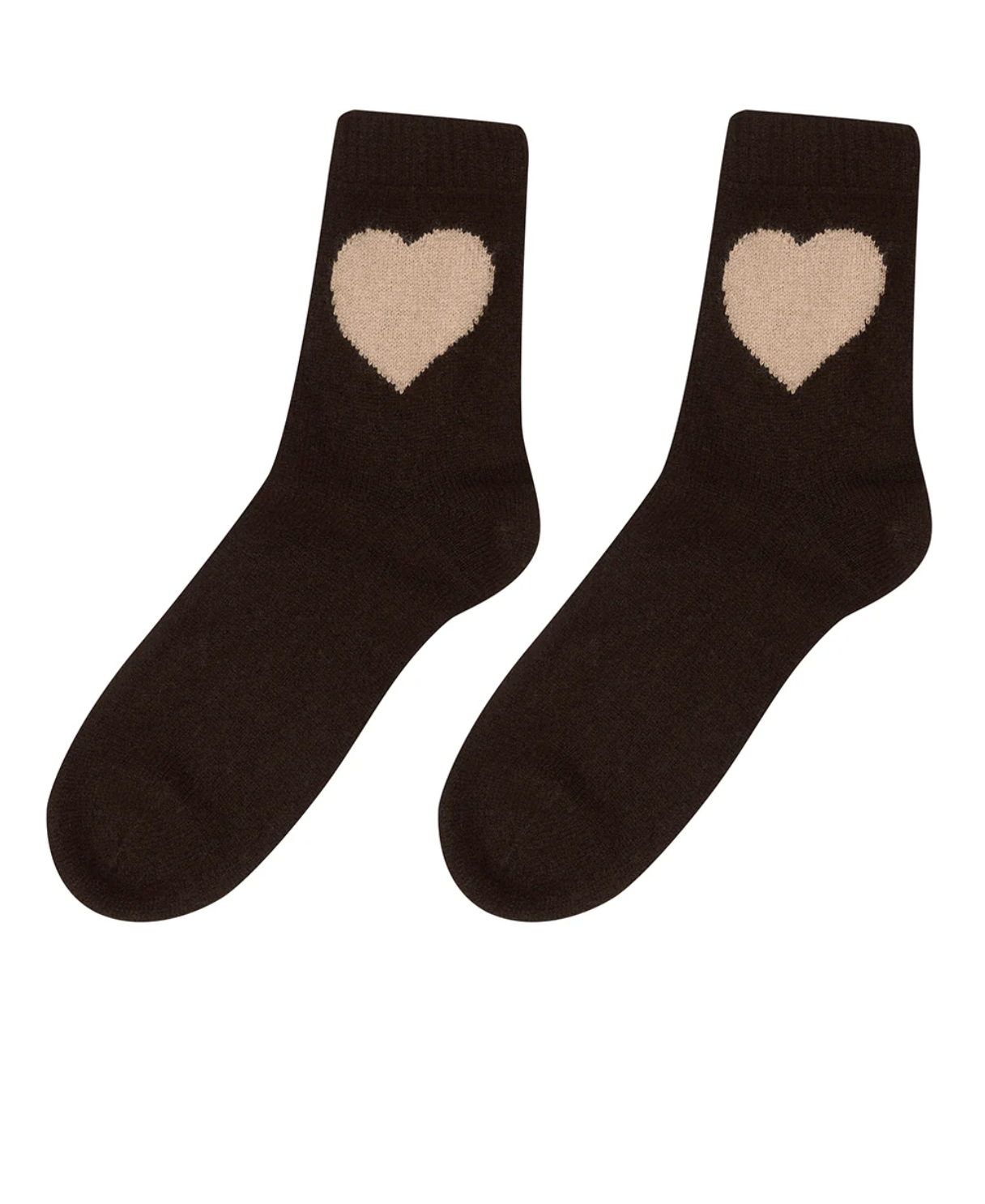 Cashmere heart socks pluto / skin | Jumper 1234 | MARKET