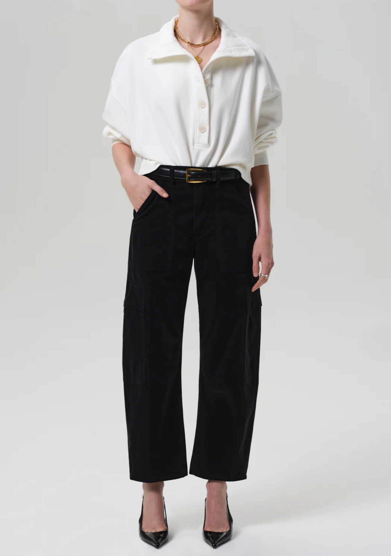 Marcelle in baby cord vint black | COH | MARKET 