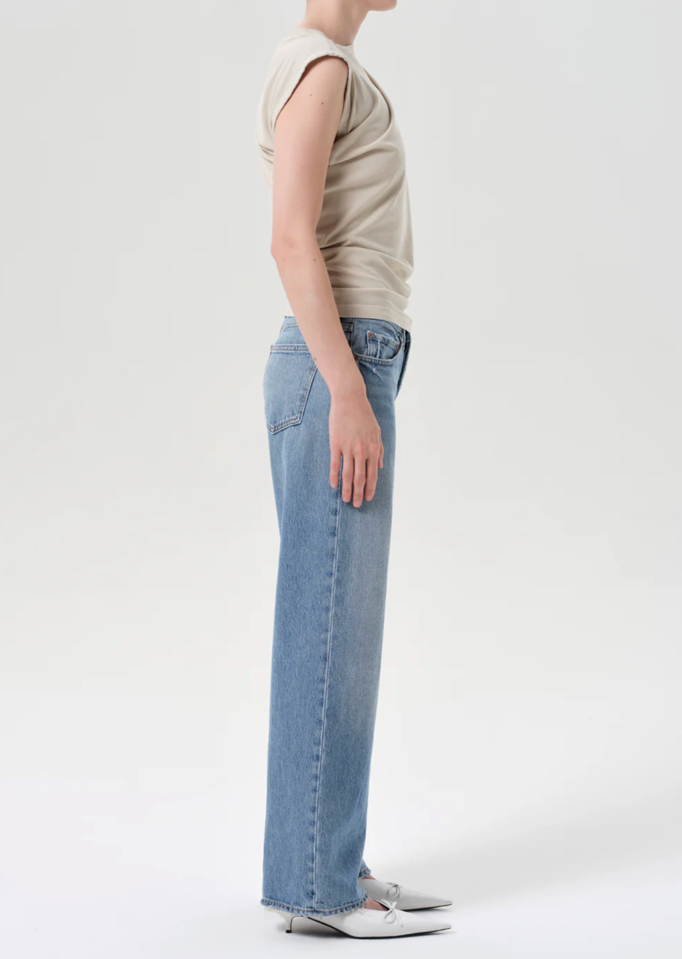 Low Rise loose in vault | AGOLDE | MARKET