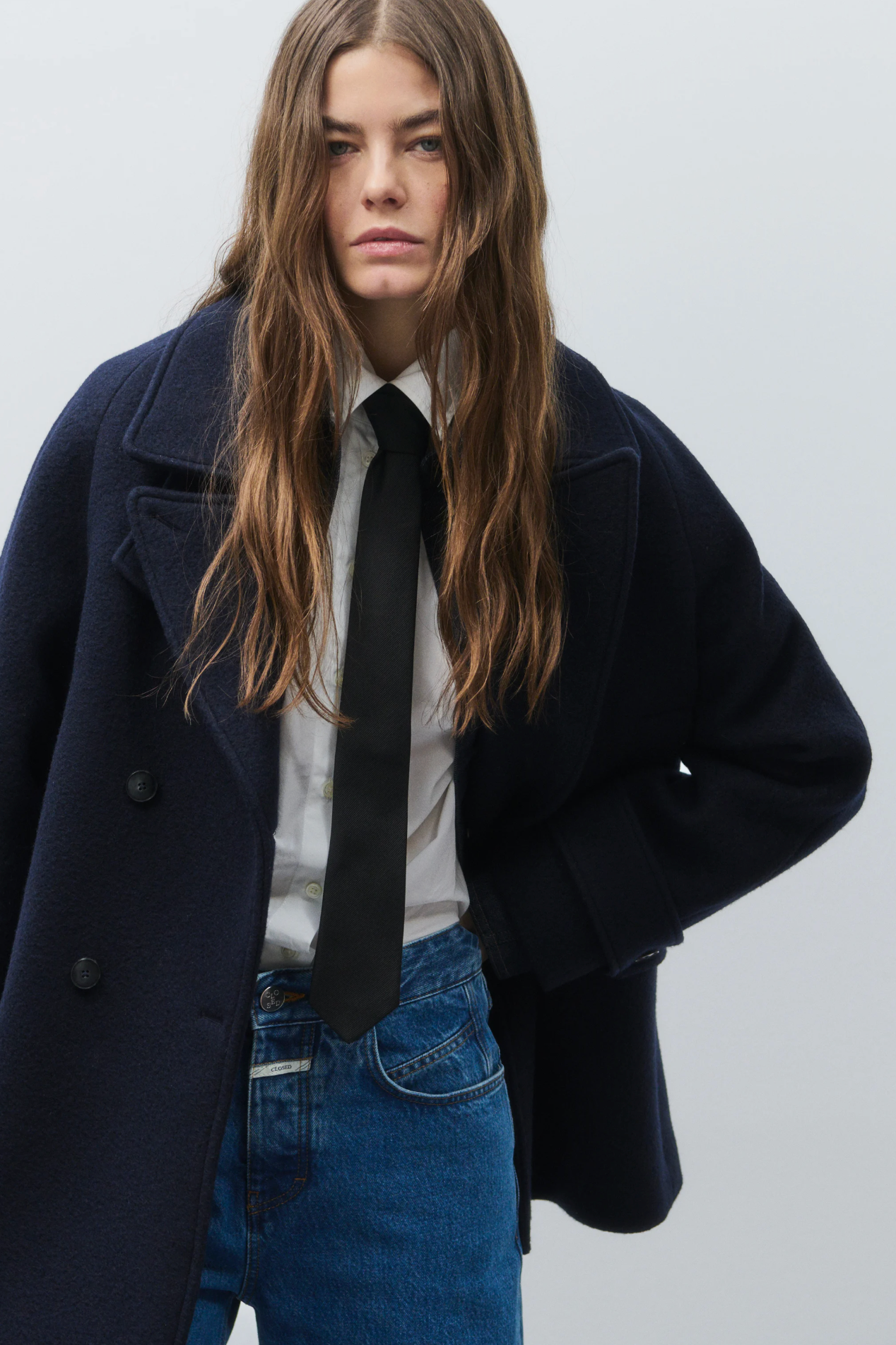 Caban Jacket navy | Closed | MARKET