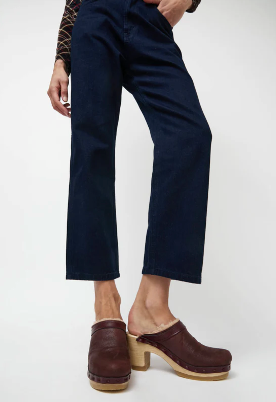 Dakota Shearling spitfire/maroon | No. 6 | MARKET