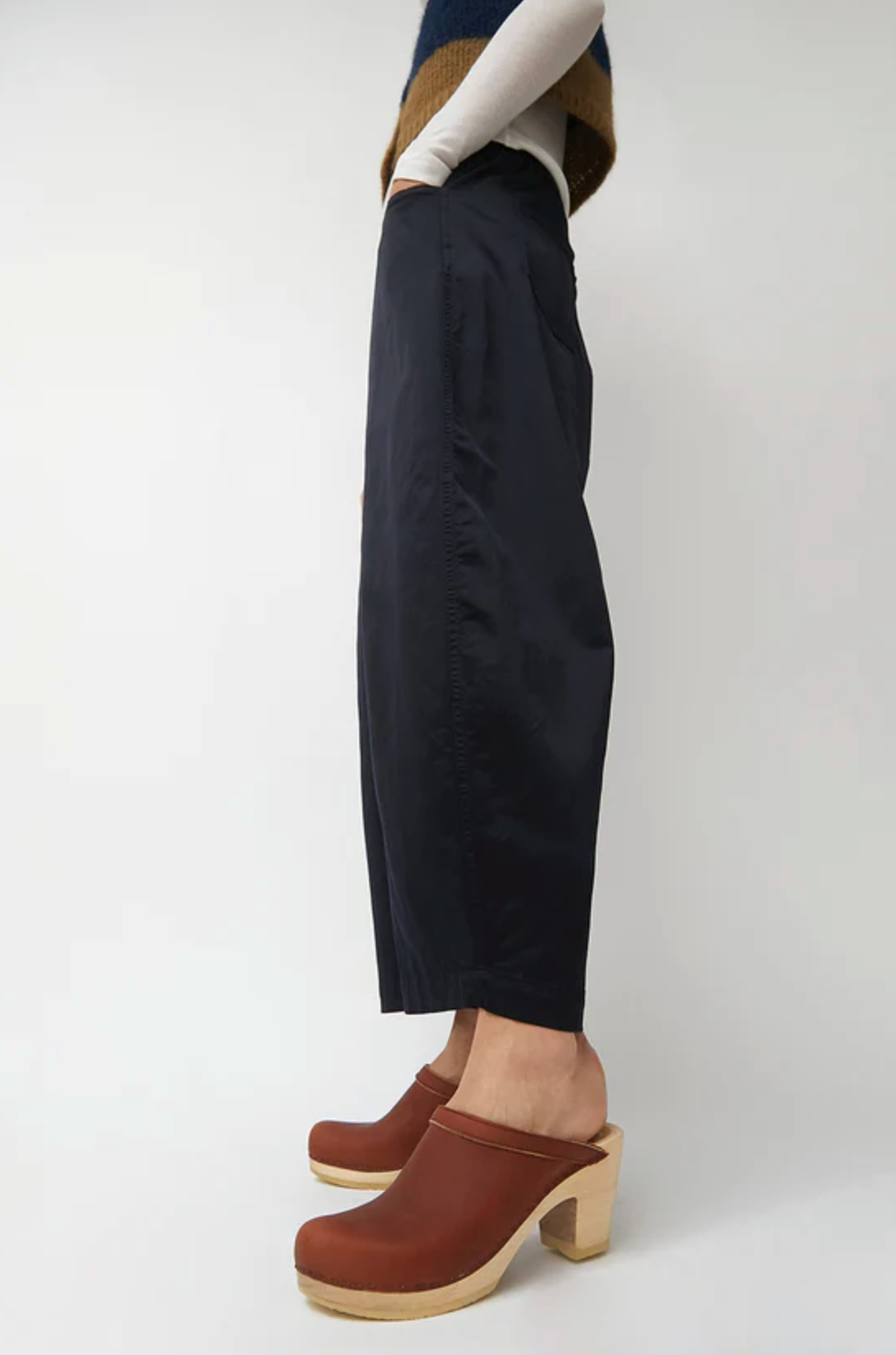 Old school clog high heel in bourbon | No. 6 | MARKET