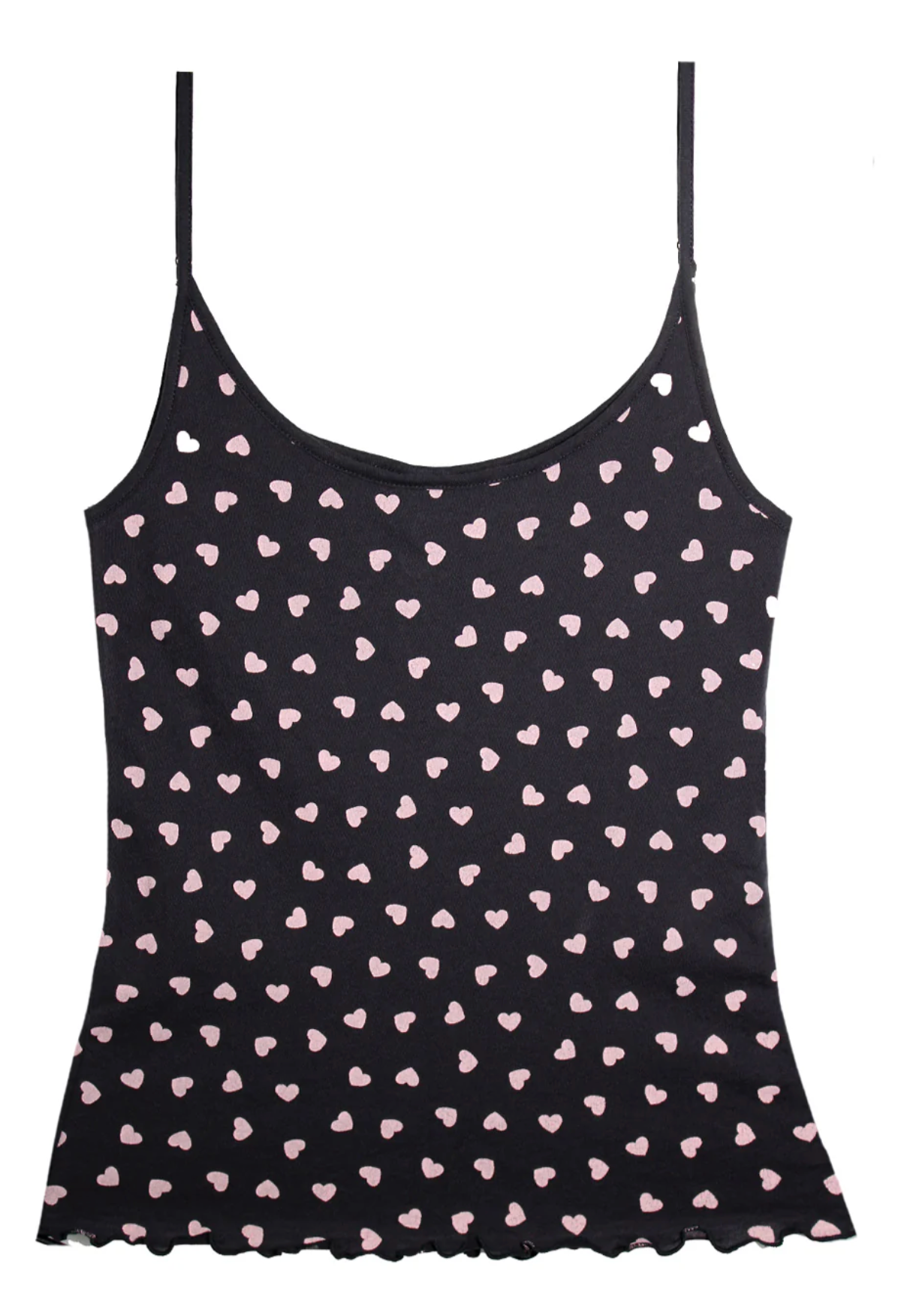 HH pearl cami navy with pink hearts | Only hearts | MARKET