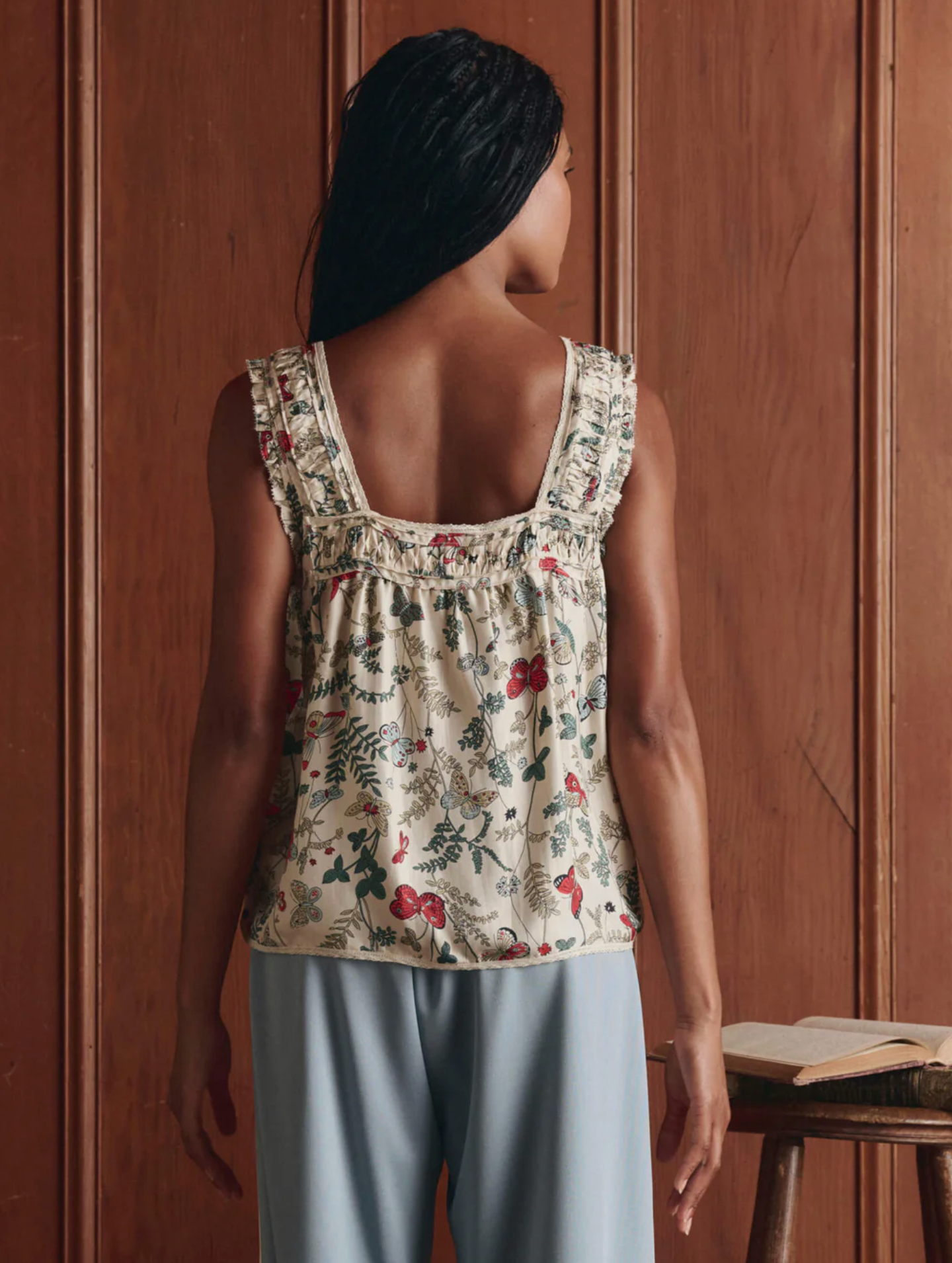 Victorian pleat tank butterfly | The Great | MARKET