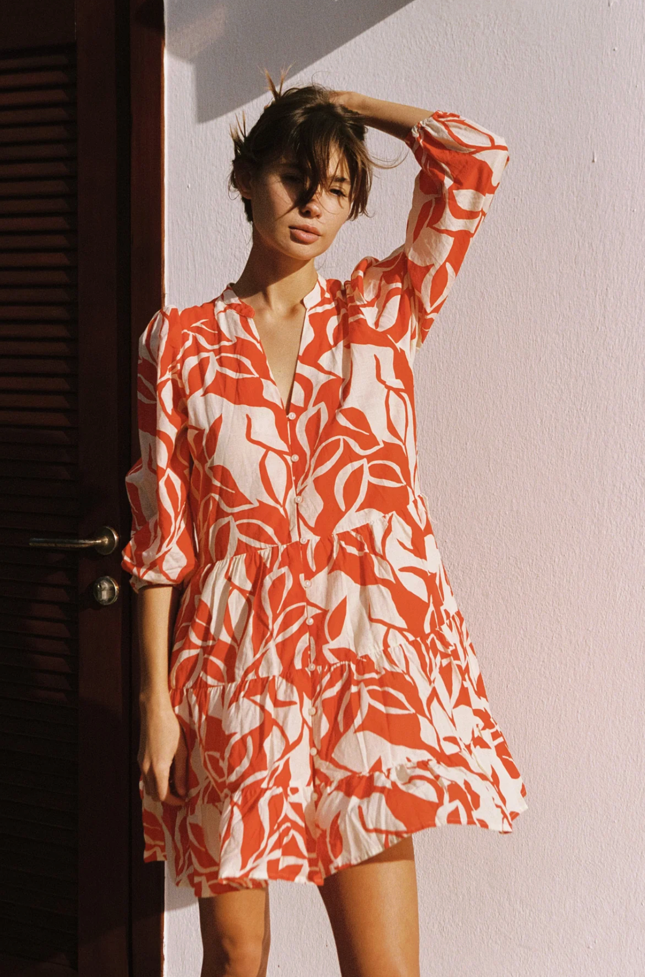 Celeste Dress Red Amaranta | Trovata | MARKET 