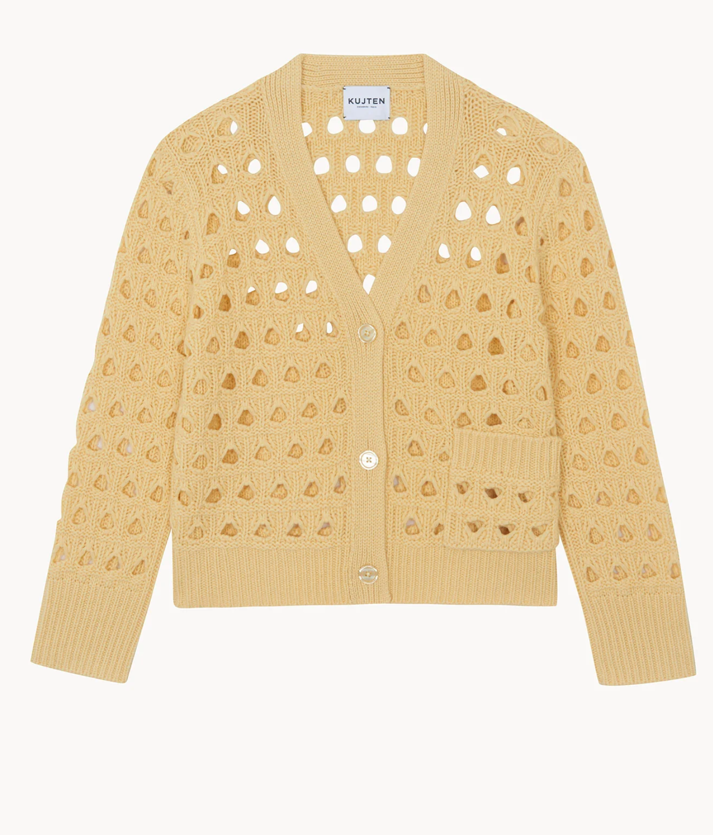 Cardigan yellow | Kujten | MARKET