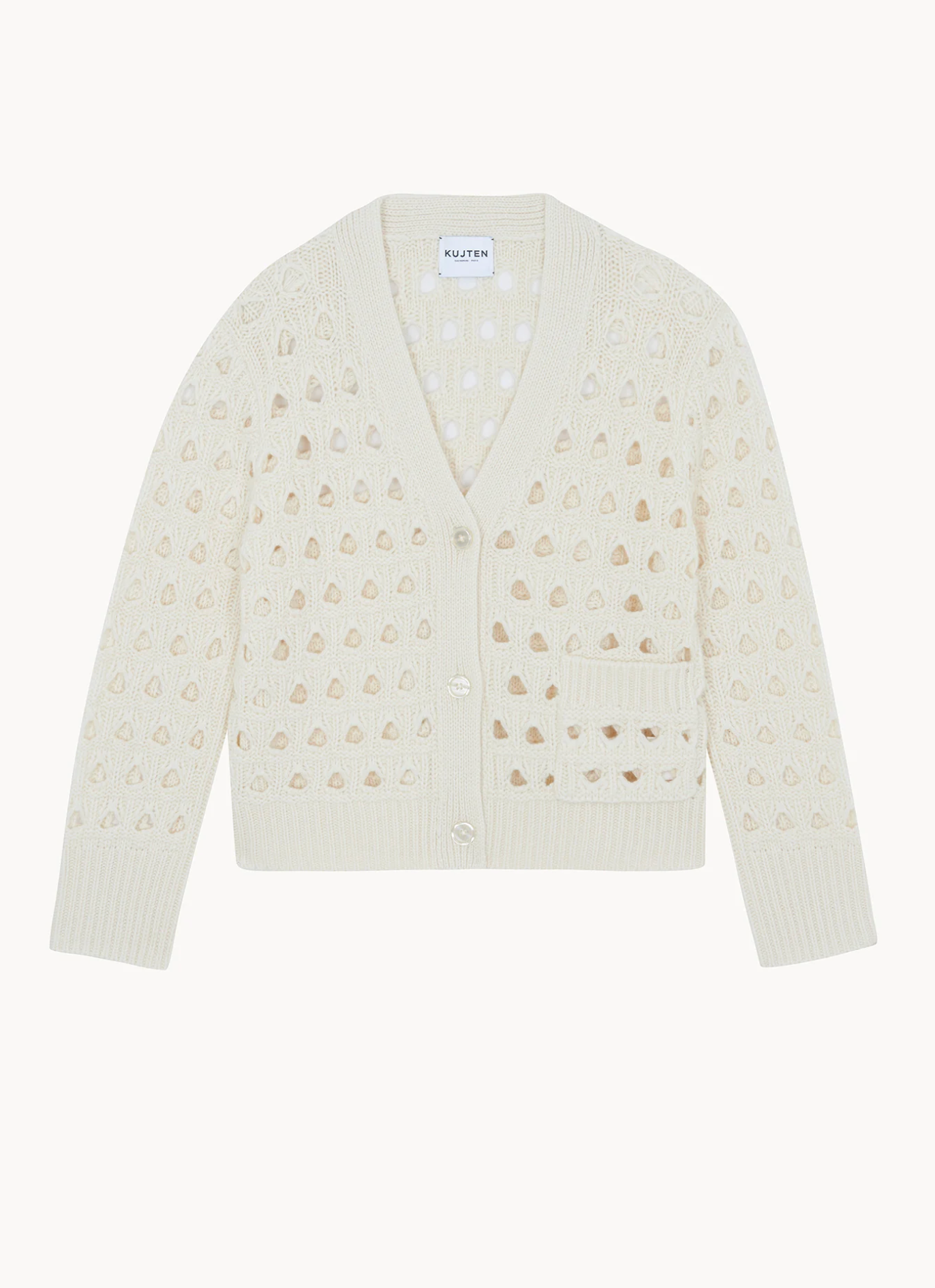 Cardigan white | Kujten | MARKET