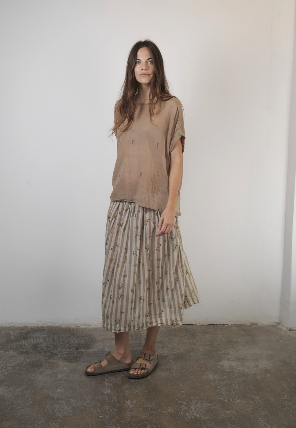 Gemma skirt papillion stripe | Bsbee | MARKET