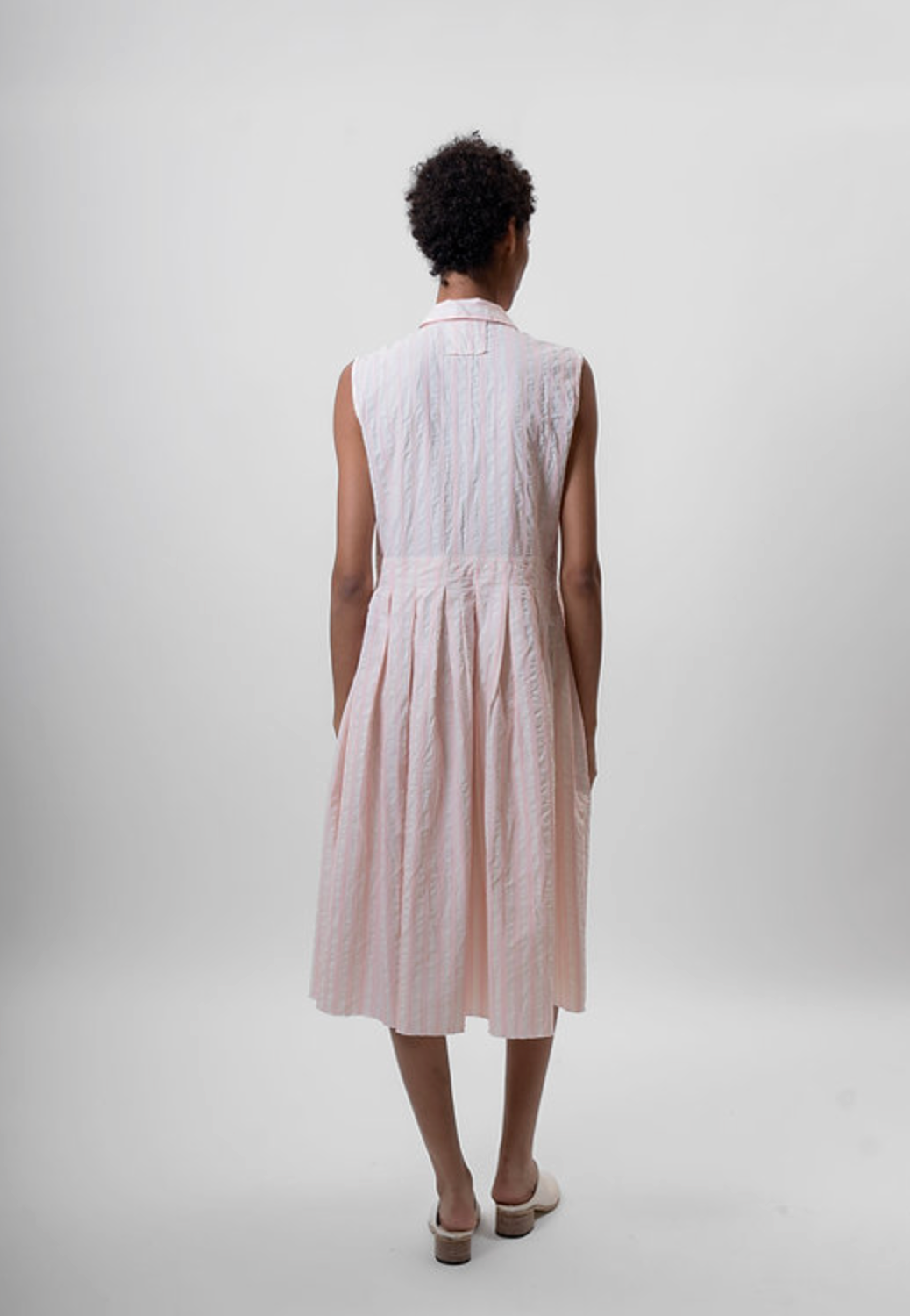 Pink stripe dress | Aequamente | MARKET