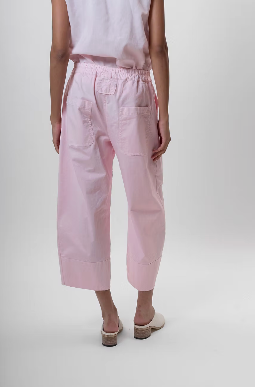 Wide leg pull -on pink | Aequamente | MARKET