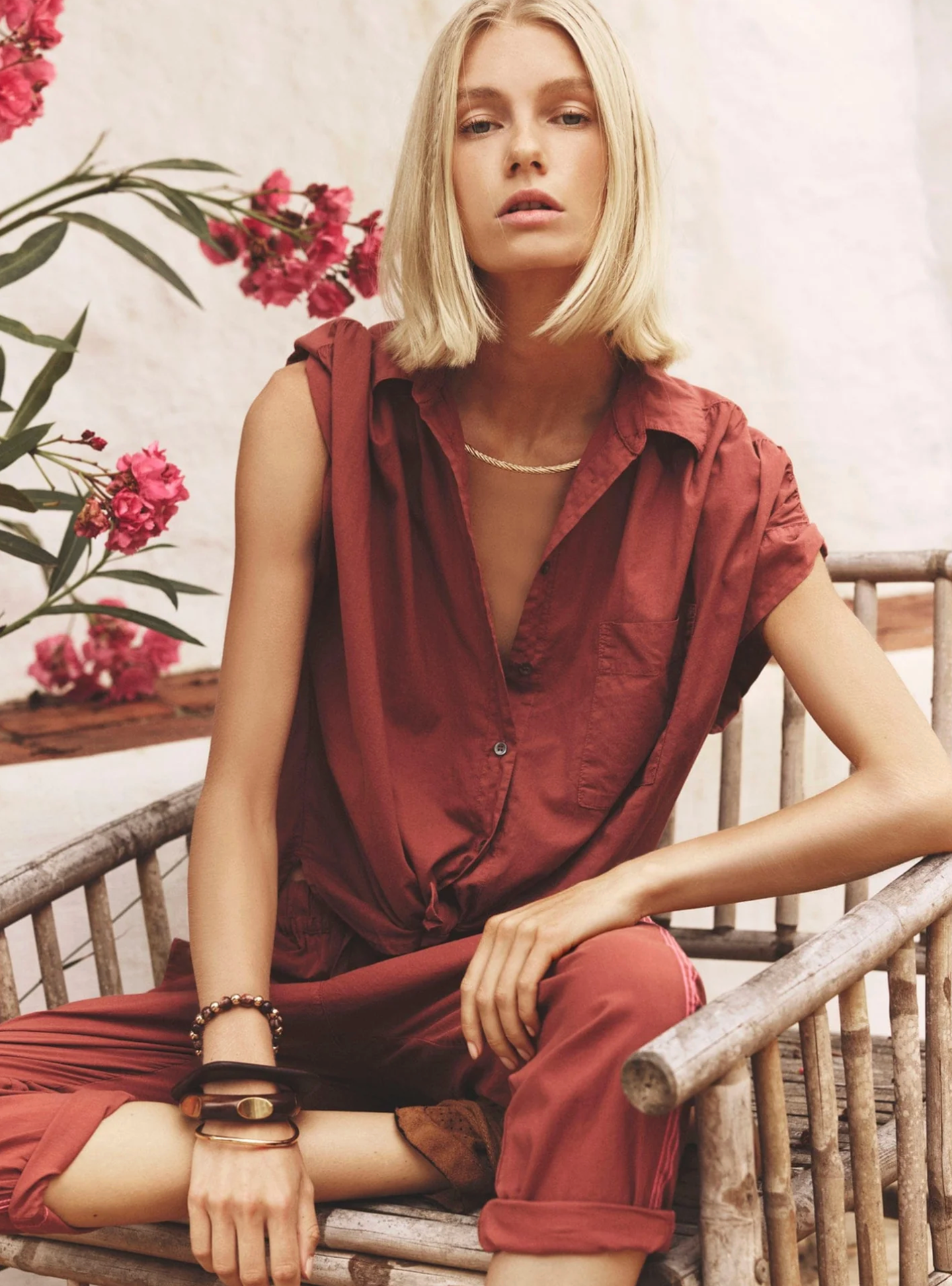 Lexi shirt cinnabar | Xirena | MARKET