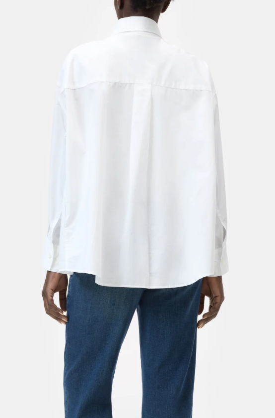Cape shirt white | Closed | MARKET