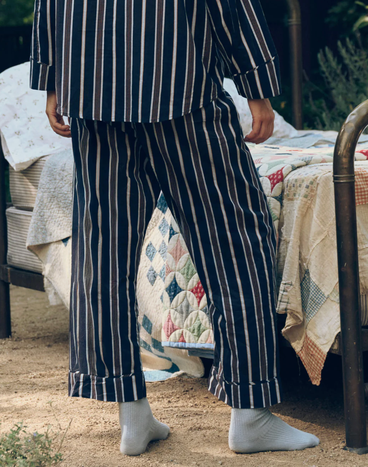Easy sleep pant stripe | The Great  MARKET