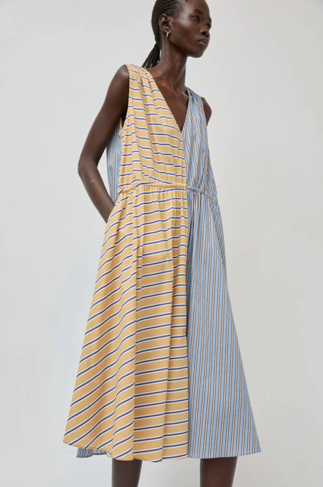 Leigh Dress stripes | No. 6 | MARKET